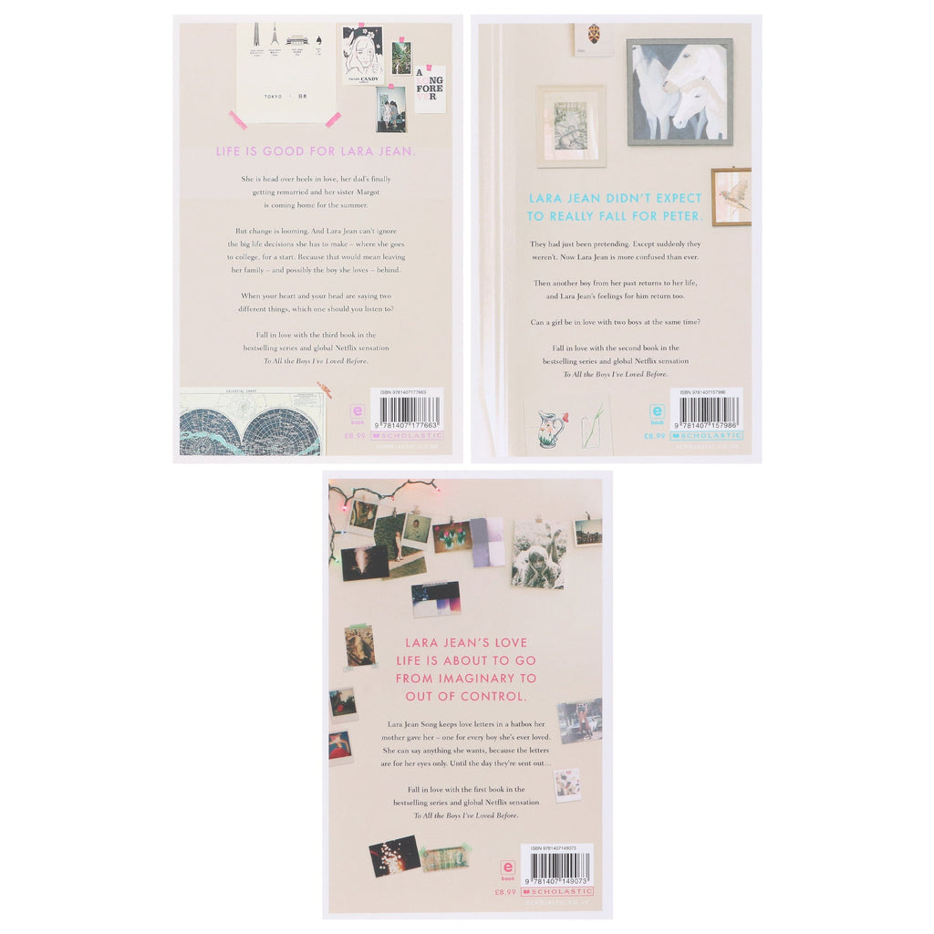 Damaged - To All the Boys I've Loved Before by Jenny Han 3 Books Complete Collection Set - Ages 12-18 - E-B00k - T 41