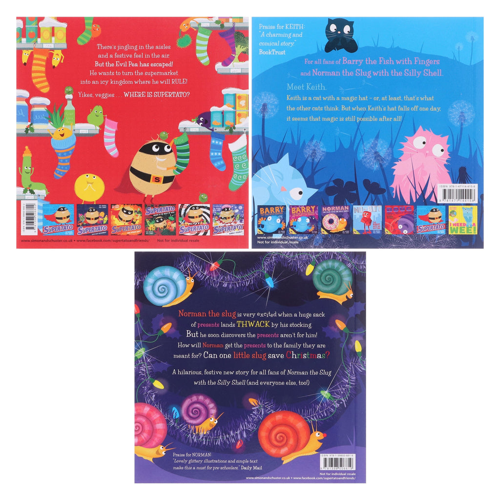 Sue Hendra & Paul Linnet Collection 3 Picture Books Set - Ages 3-6 - E-B00k