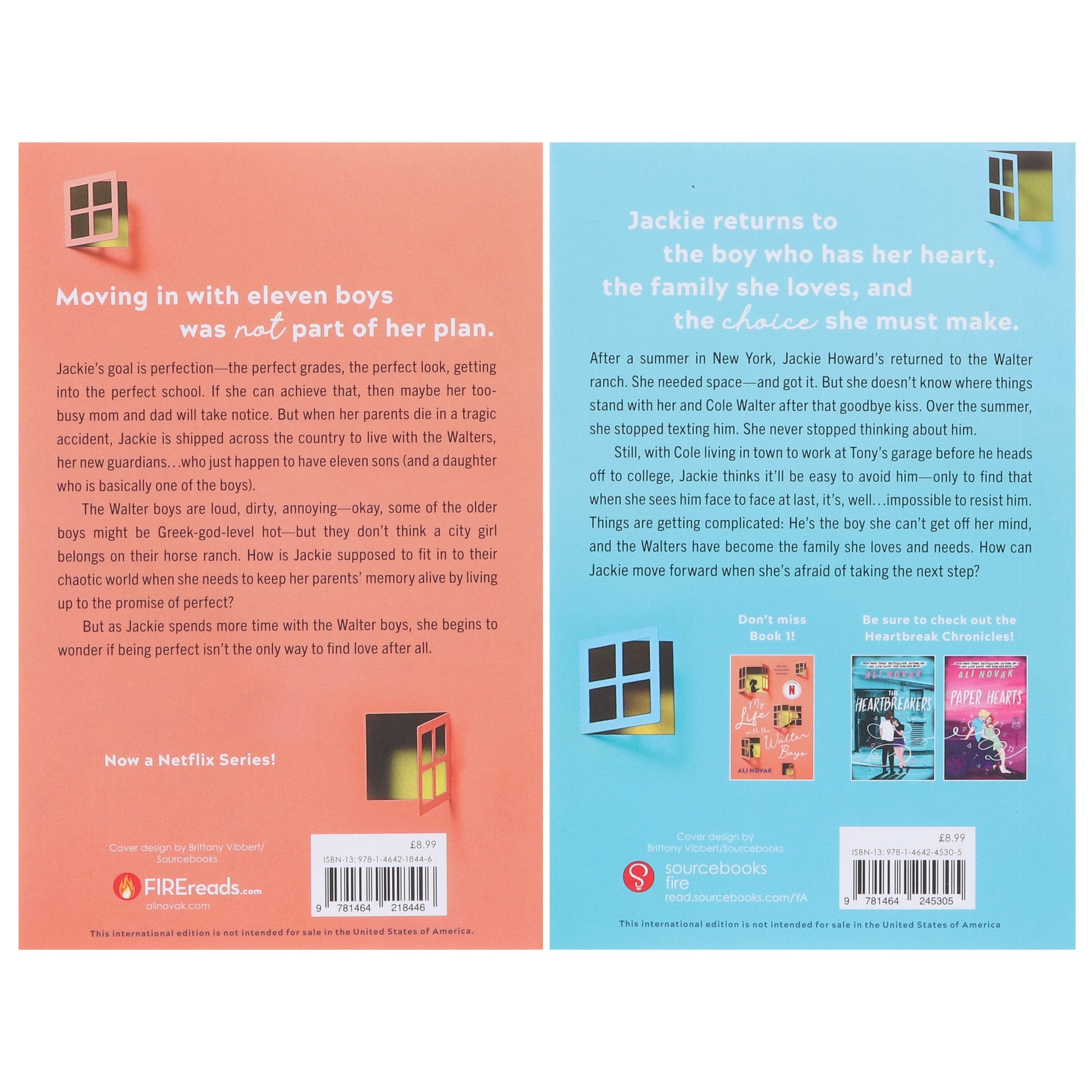 My Life with the Walter Boys Series By Ali Novak: 2 Books Collection Set - Fiction - E-B00k