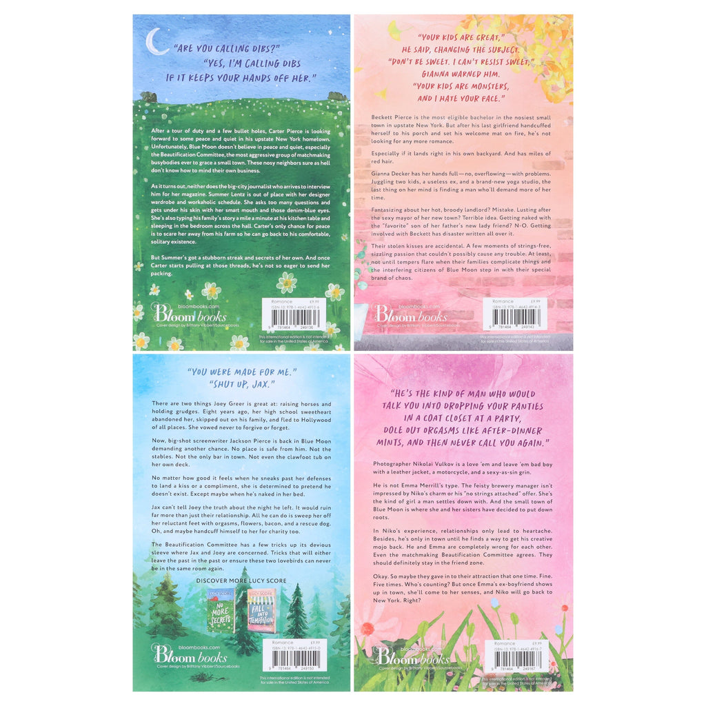 A Blue Moon Romantic Comedy Series by Lucy Score 4 Books Collection Set - Fiction - E-B00k