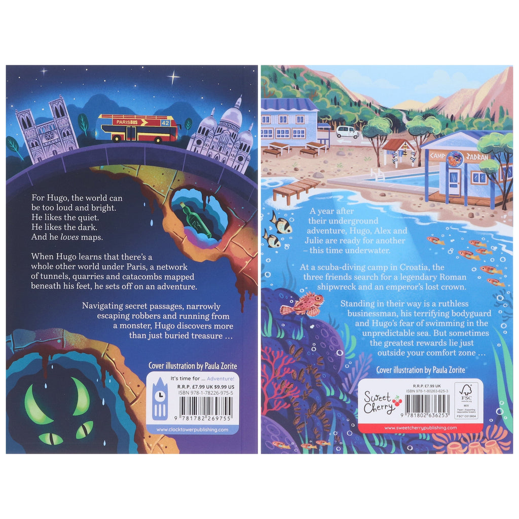 Isabelle Marinov Collection (Boy Underground & Boy Overboard) 2 Books Set - Ages 9-14 - E-B00k