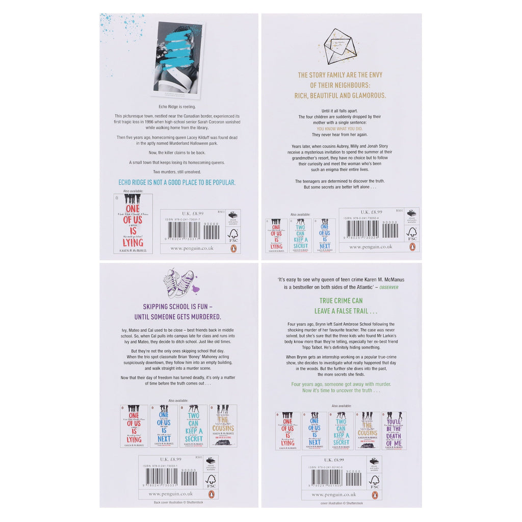 Karen M. McManus Collection 4 Books Set - Ages 12-17 - E-B00k