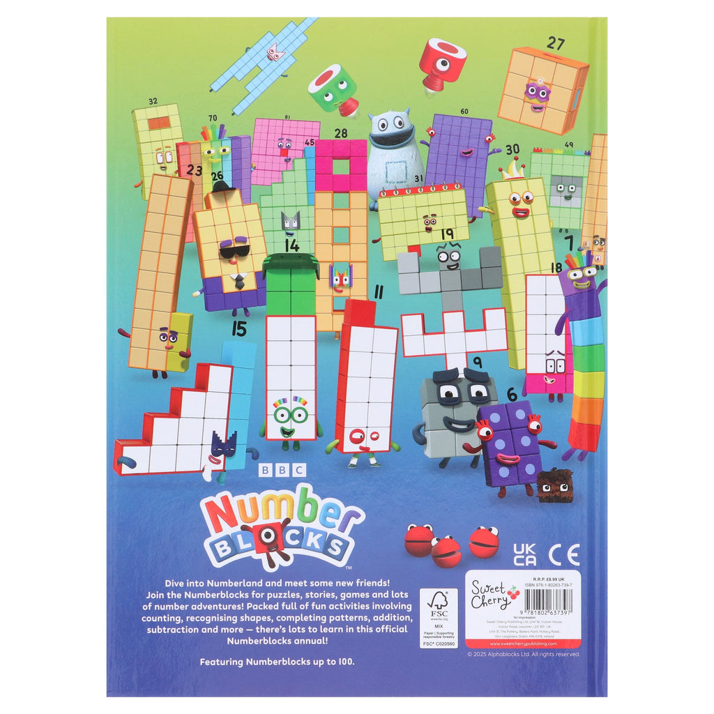 Numberblocks Annual 2026: Packed with Puzzles, Games and Stories - Ages 3-5 - E-B00k
