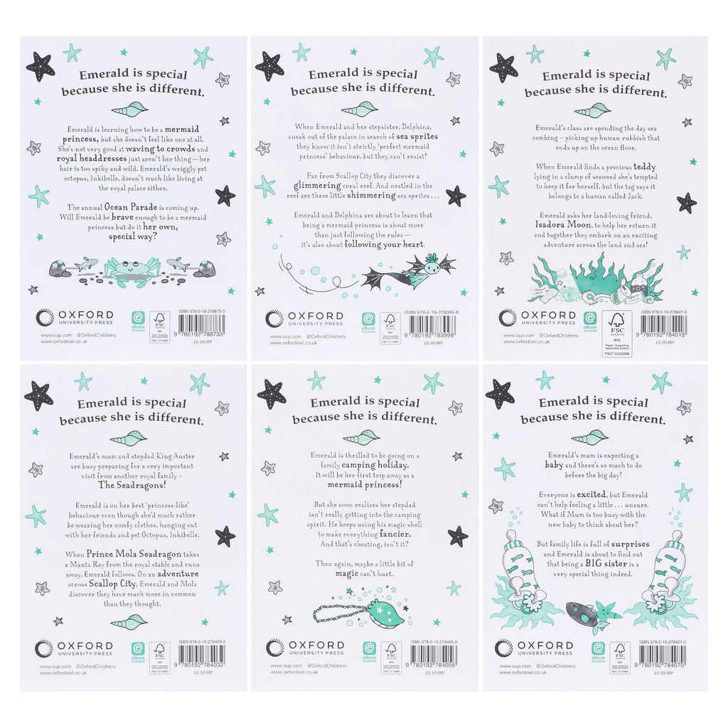 Emerald Series Book 1-6 (World of Isadora Moon) By Harriet Muncaster: 6 Books Collection Set - Ages 5-7 - E-B00k