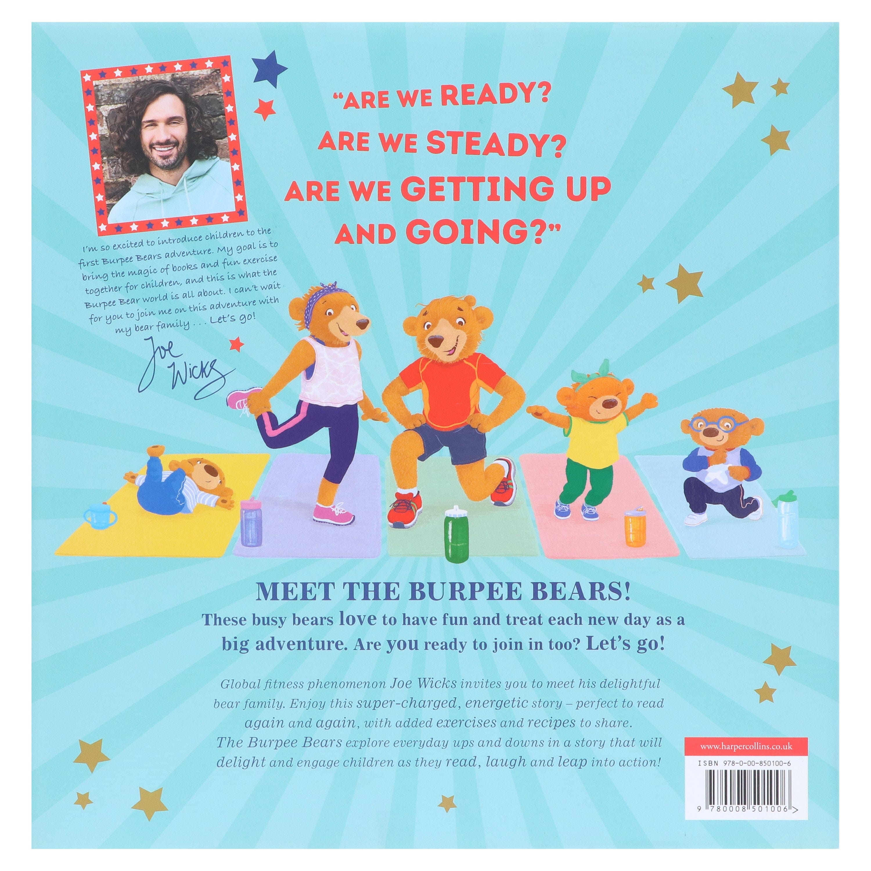 The Burpee Bears Illustrated Glorious Picture Book by Joe Wicks - Ages 3-5 - E-B00k