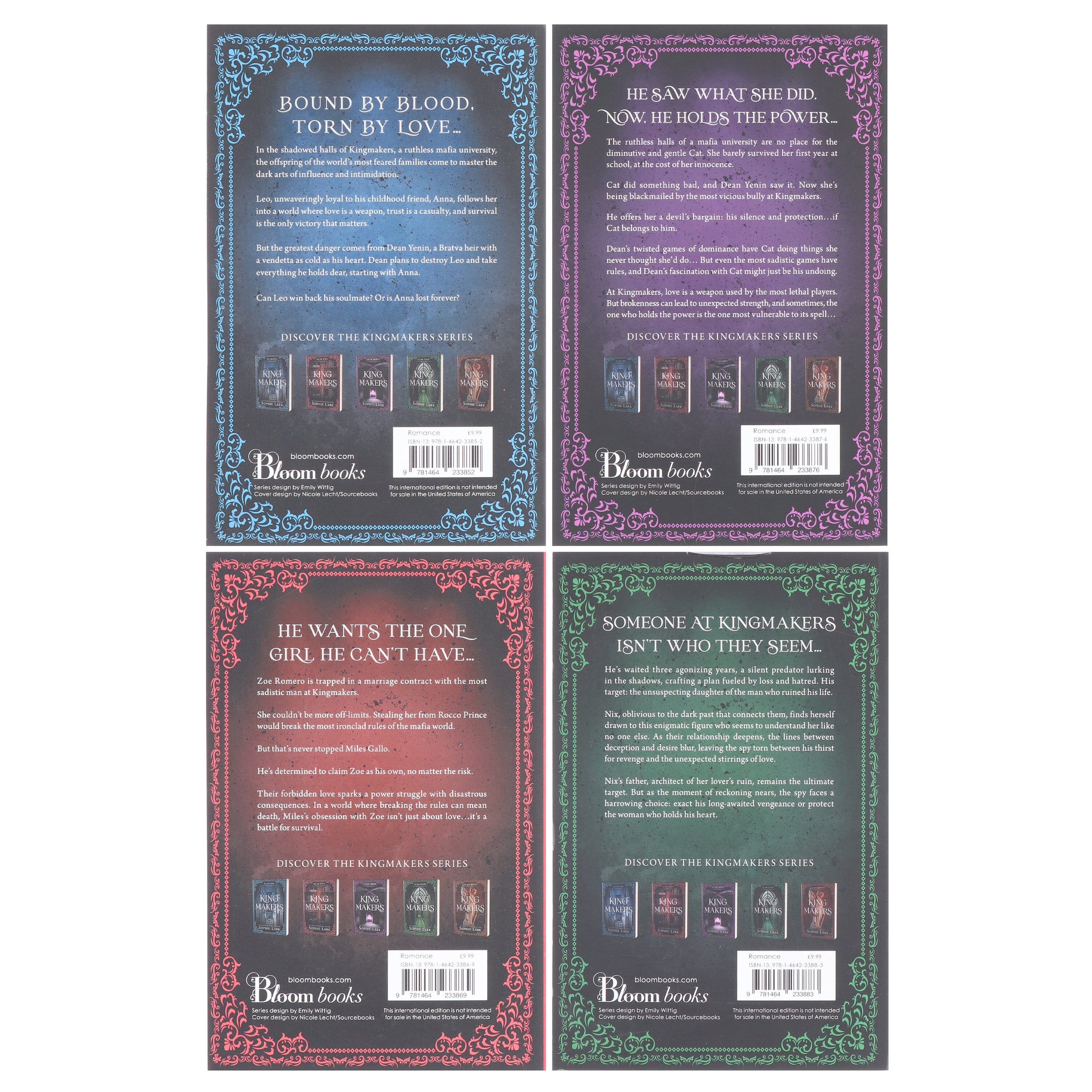 Kingmakers Series by Sophie Lark 4 Books Collection Set - Fiction - E-B00k