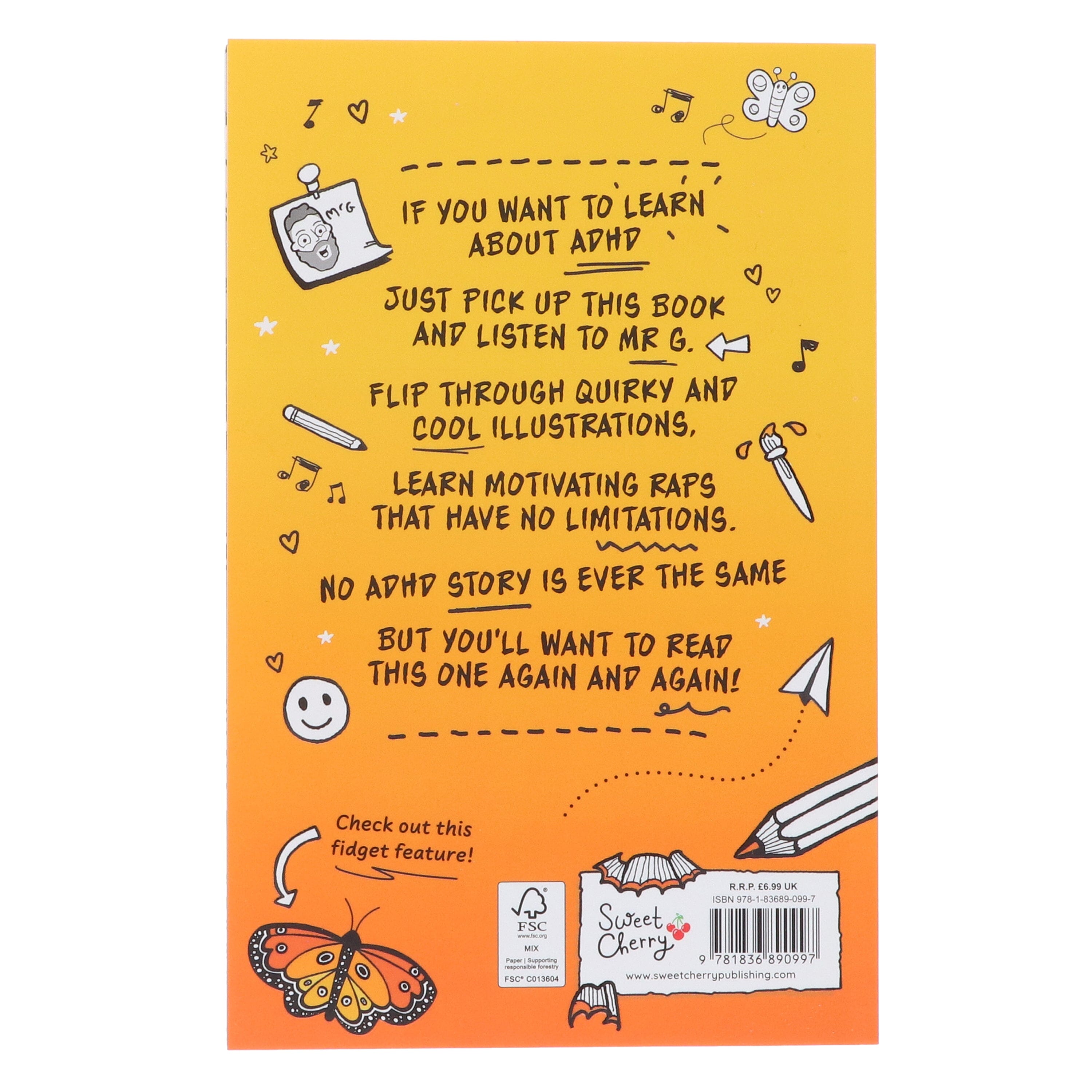 ADHD: Rapped Up! - Learn about ADHD With Free Audio Book: by Jamie Gilbert 'Mr G' - Ages 9-12 - E-B00k