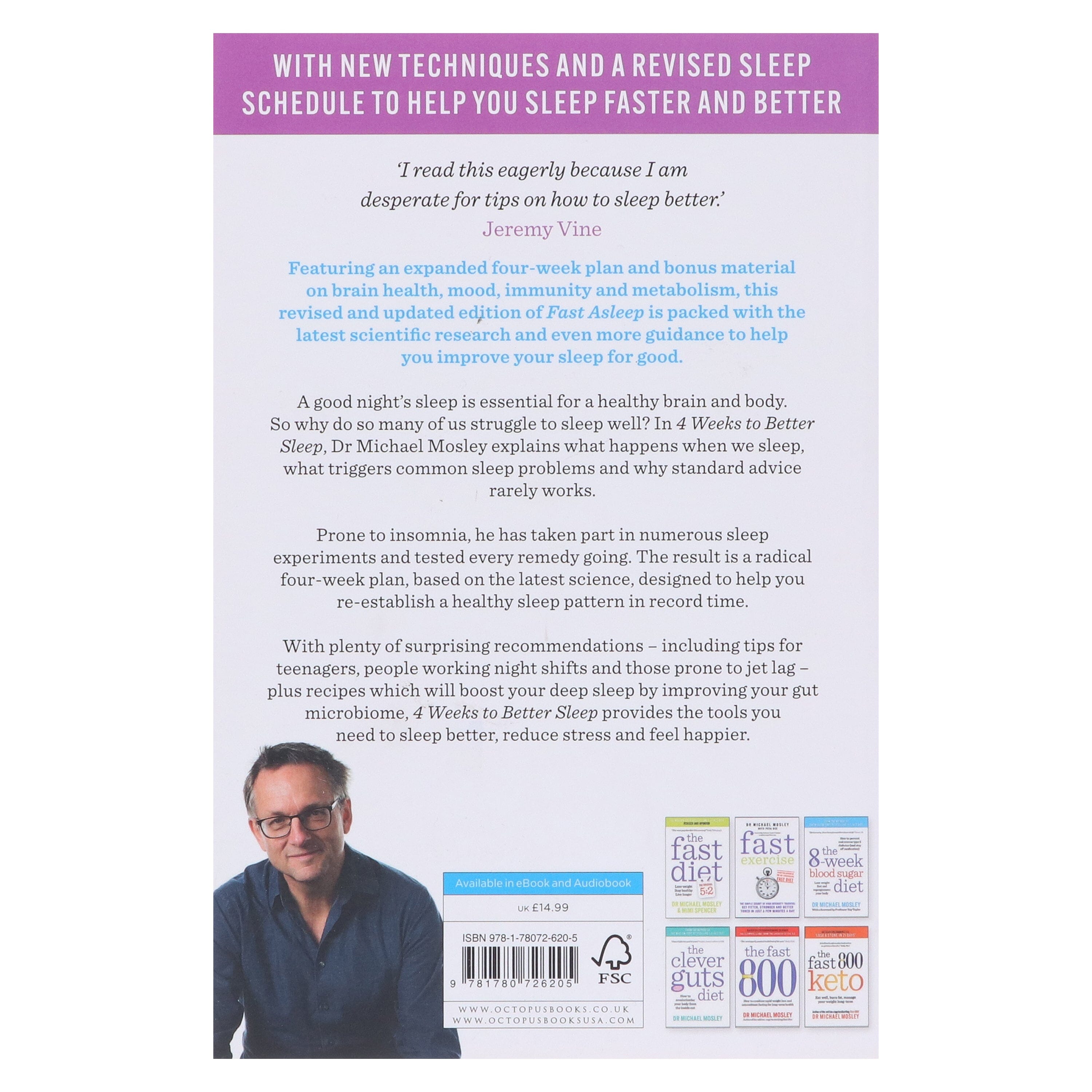 4 Weeks to Better Sleep by Dr Michael Mosley: A Life-Changing Plan For Deep Sleep, Improved Brain Function and Feeling Great - Non Fiction - E-B00k