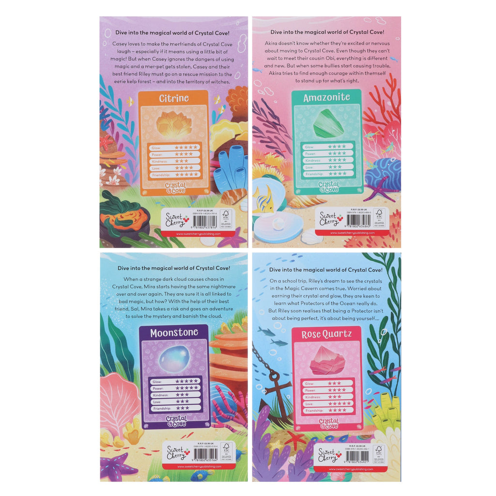 Crystal Cove Series by Red Illustrated 4 Books Collection Set - Ages 7-9 - E-B00k