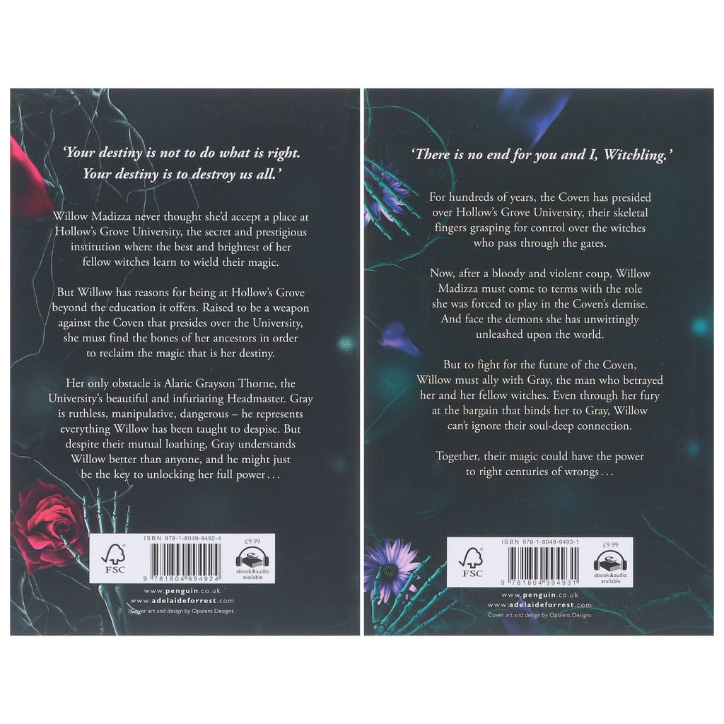 Coven of Bones Series by Harper L. Woods 2 Books Collection Set - Fiction - E-B00k