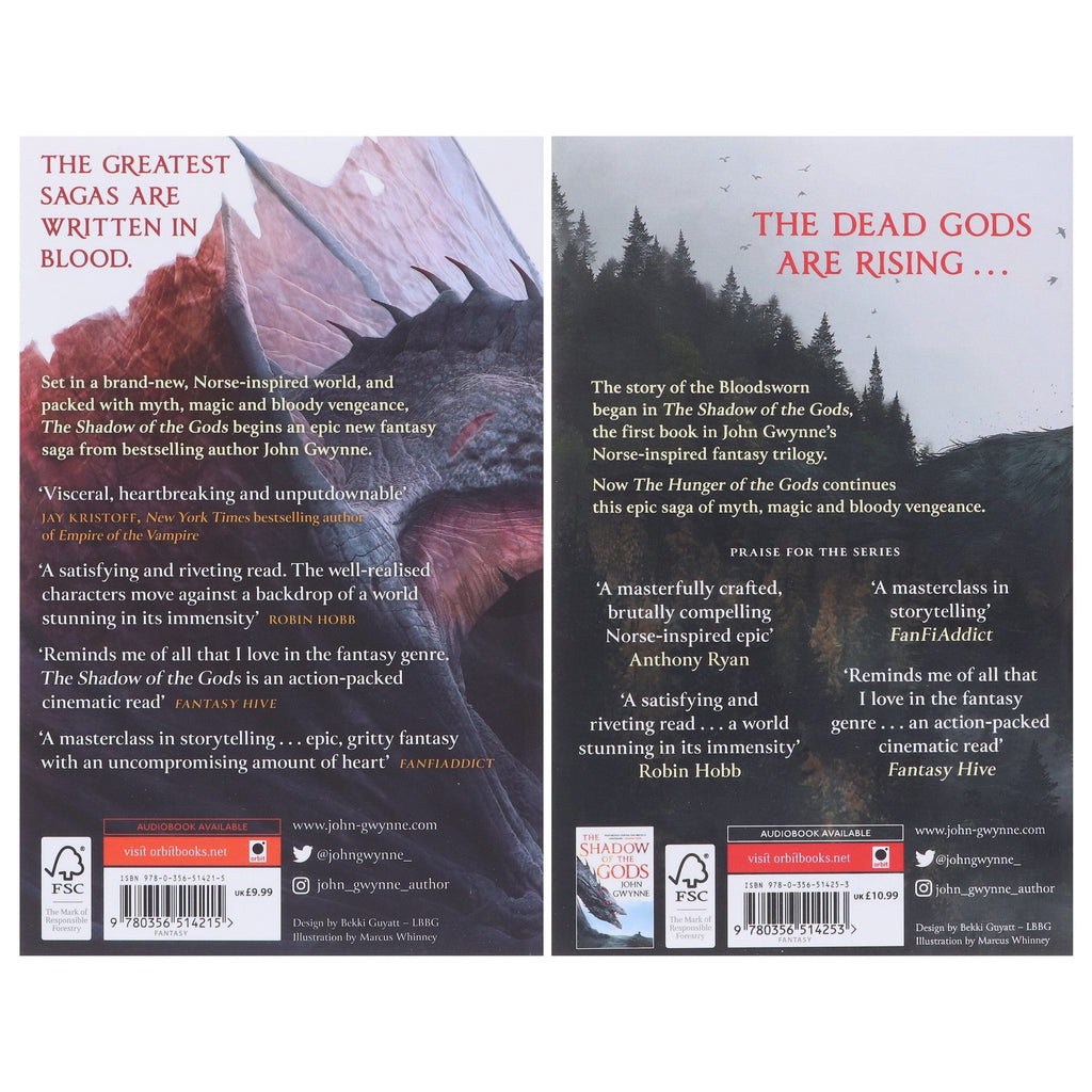 Bloodsworn Series by John Gwynne 2 Books Collection Set - Fiction - E-B00k