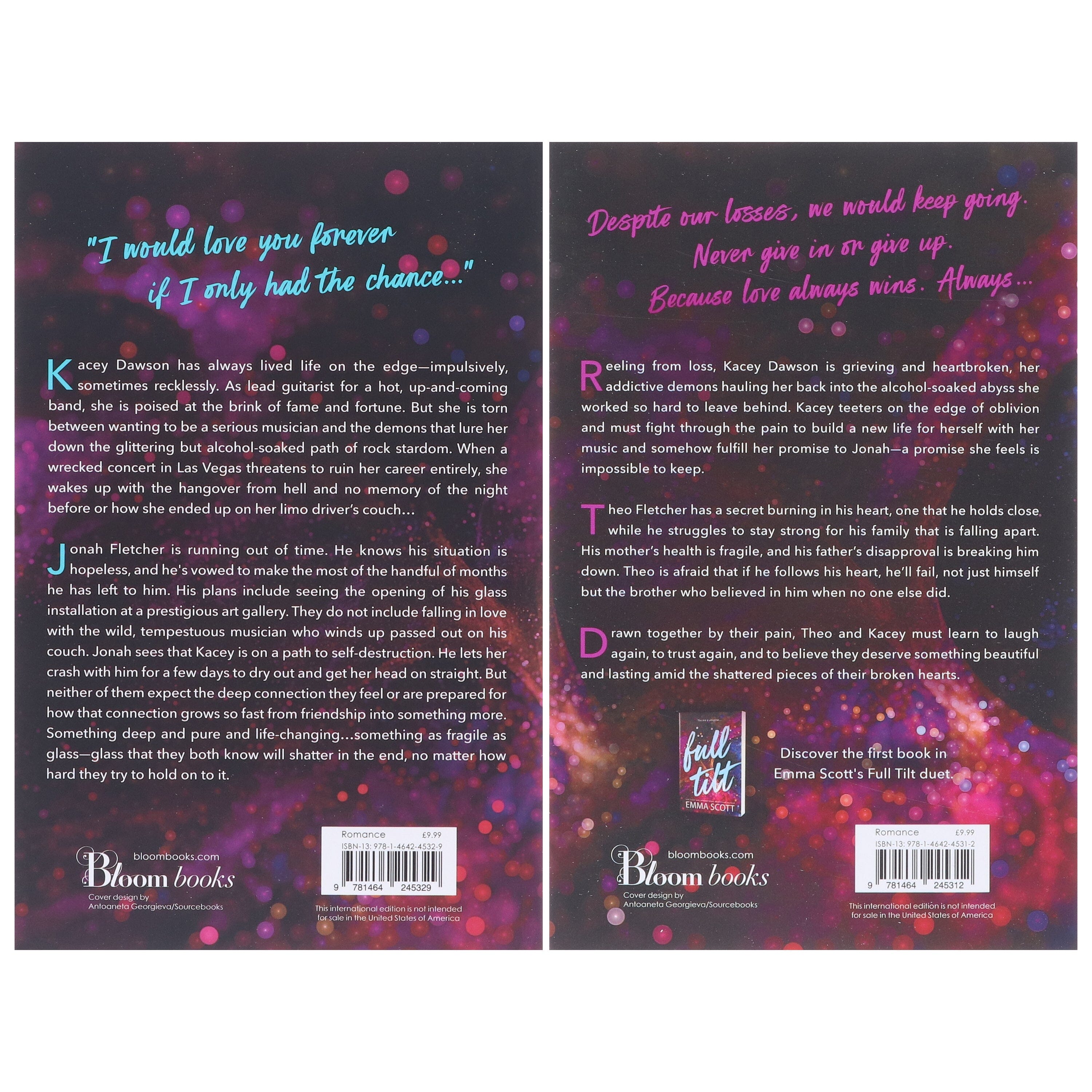 Full Tilt Duet by Emma Scott 2 Books Collection Set - Fiction - E-B00k