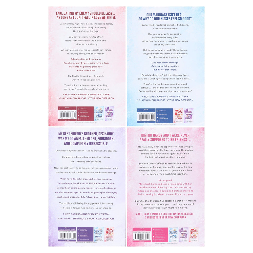 Damaged - Hardy Billionaires Series By Shain Rose: 3 Books Collection Set - Fiction - E-B00k - T 55