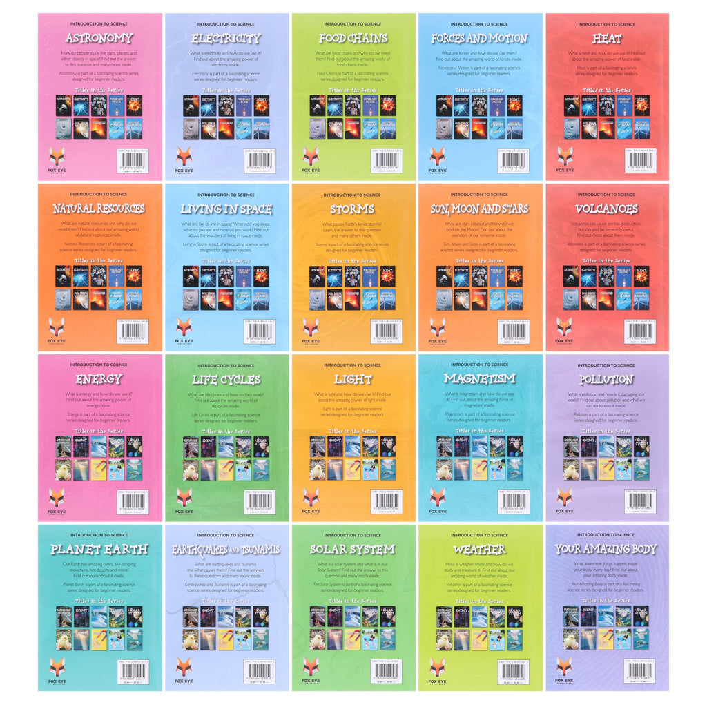 Introduction to Science for Beginners Series (1&2) by Jasmine Brooke 20 Books Collection E-Books Set - Ages 7+ - E-B00k