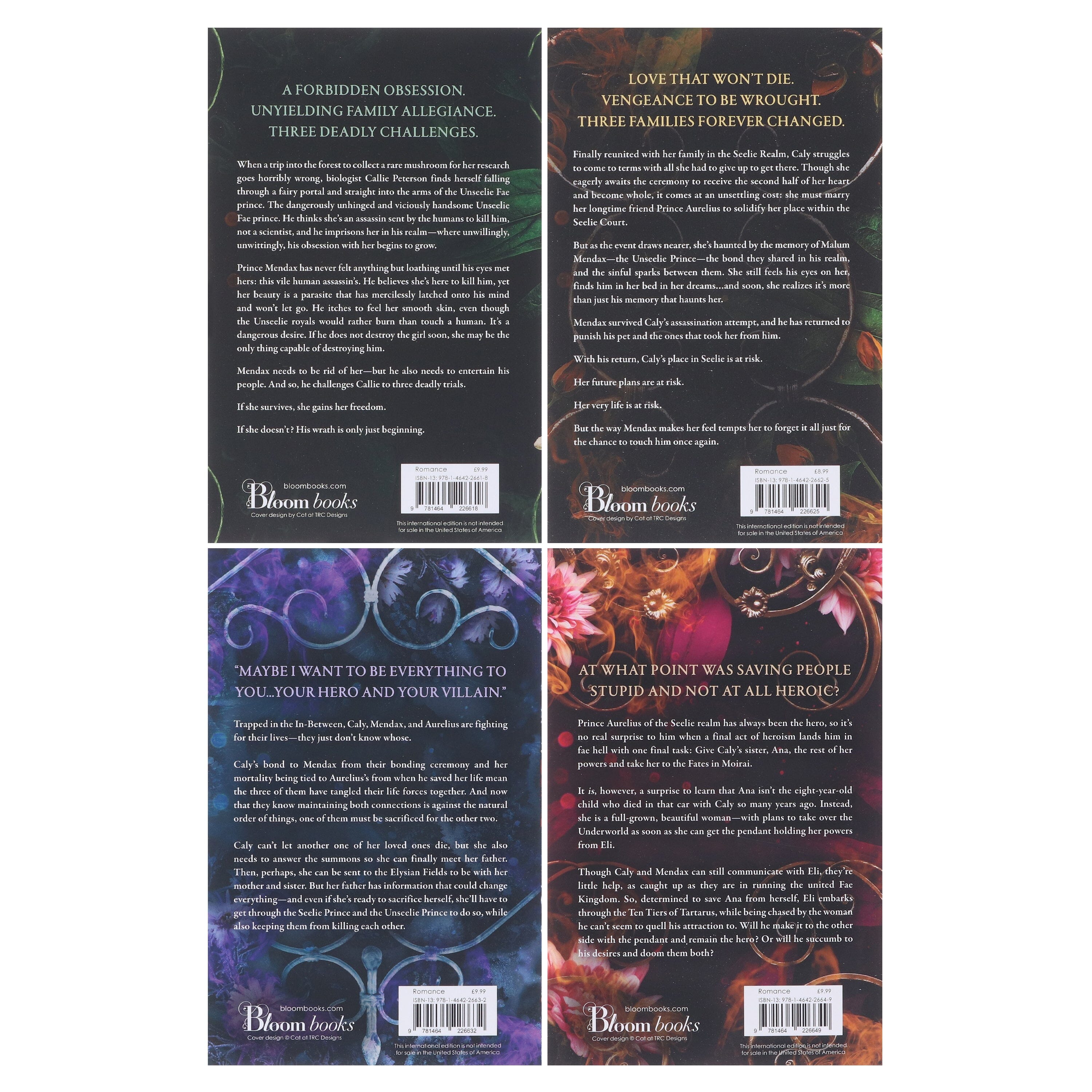 Infatuated Fae Series By Jeneane O'Riley: Complete 4 Books Collection Set - Fiction - E-B00k