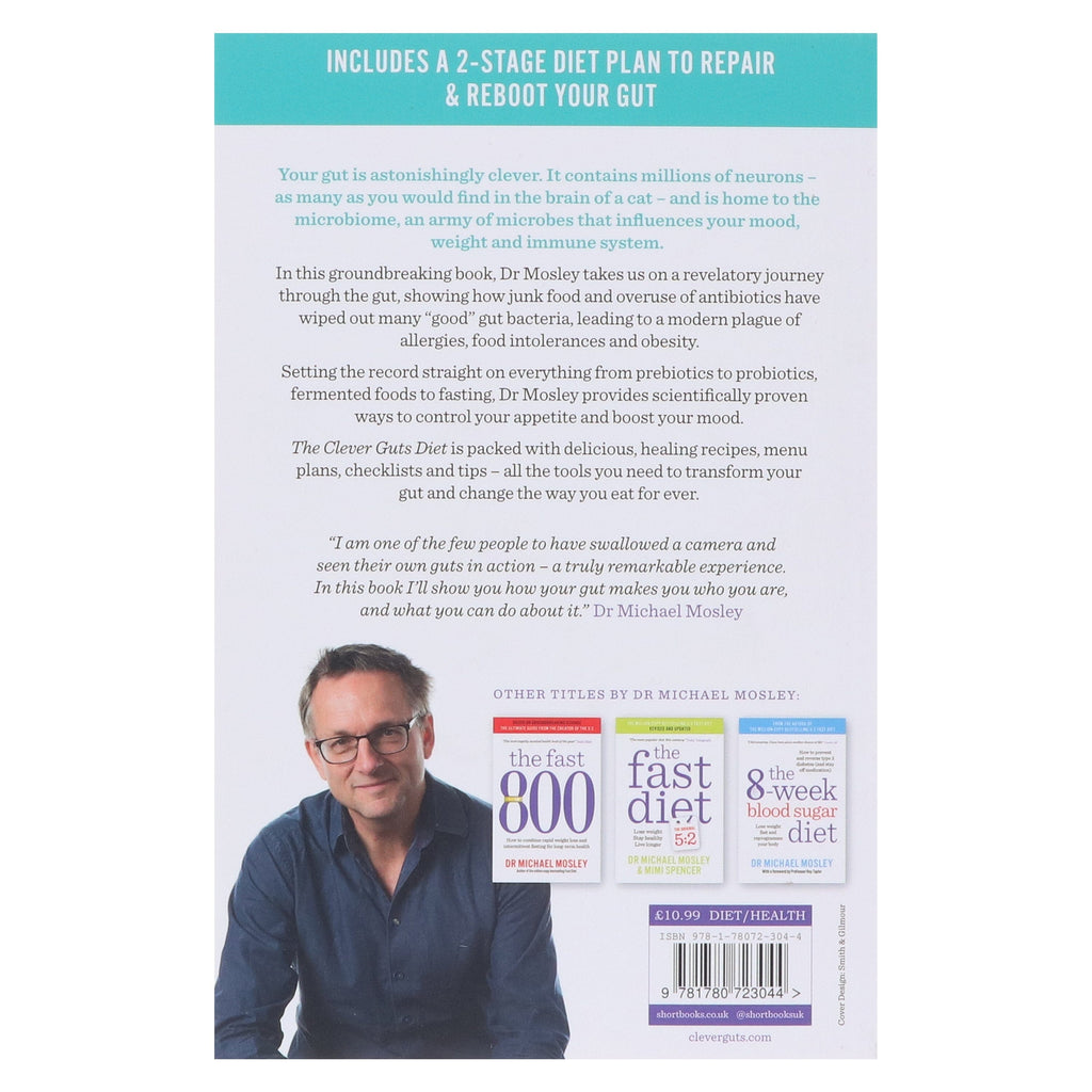 The Clever Guts Diet: How to revolutionise your body from the inside out by Dr Michael Mosley - Non Fiction - E-B00k