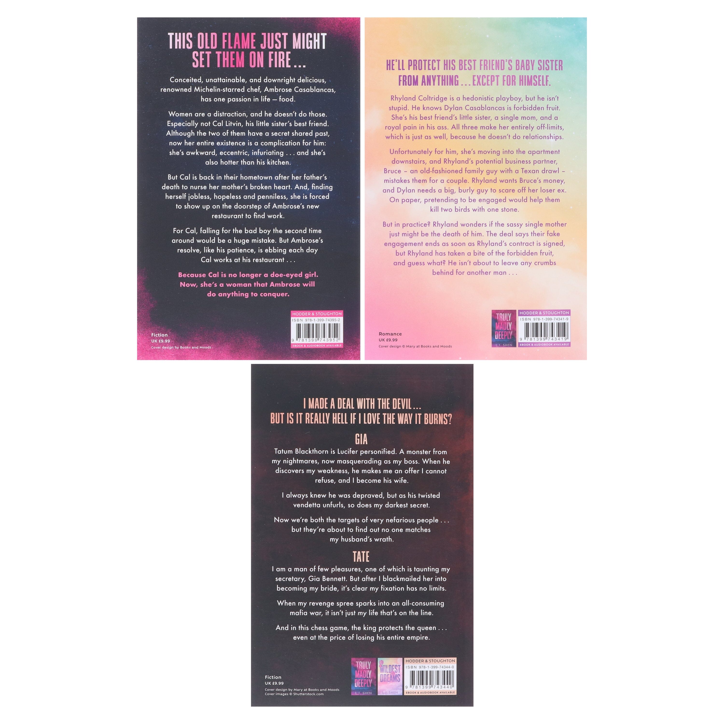 Forbidden Love Series by L.J. Shen 3 Books Collection Set - Fiction - E-B00k