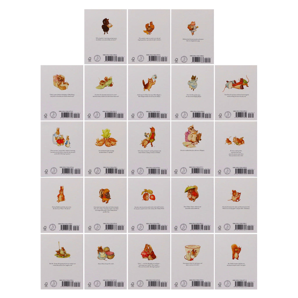 Damaged - The World of Peter Rabbit Complete Collection by Beatrix Potter: 23 Books Set - Ages 3-6 - E-B00k - T 41