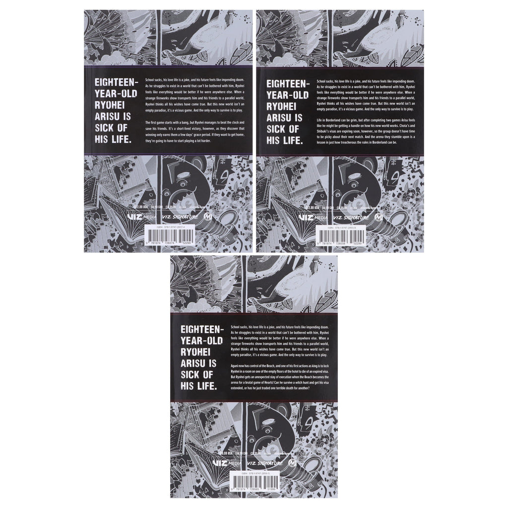 Alice in Borderland (Vol. 1-3) by Haro Aso 3 Books Collection Manga Set - Fiction - E-B00k