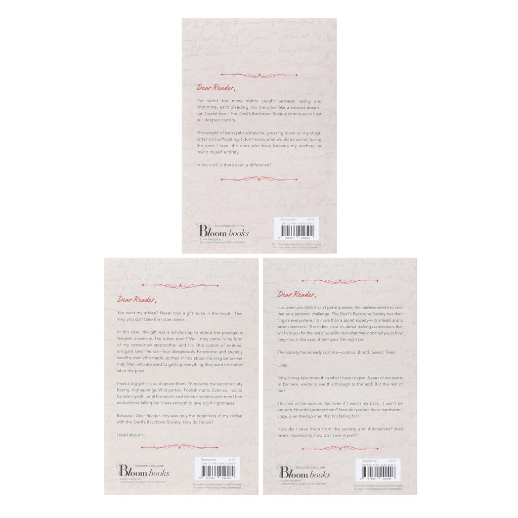 Devil's Backbone Series by Tate James 3 Books Collection Set - Fiction - E-B00k