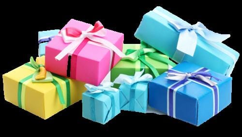 Silver Gift Wrap