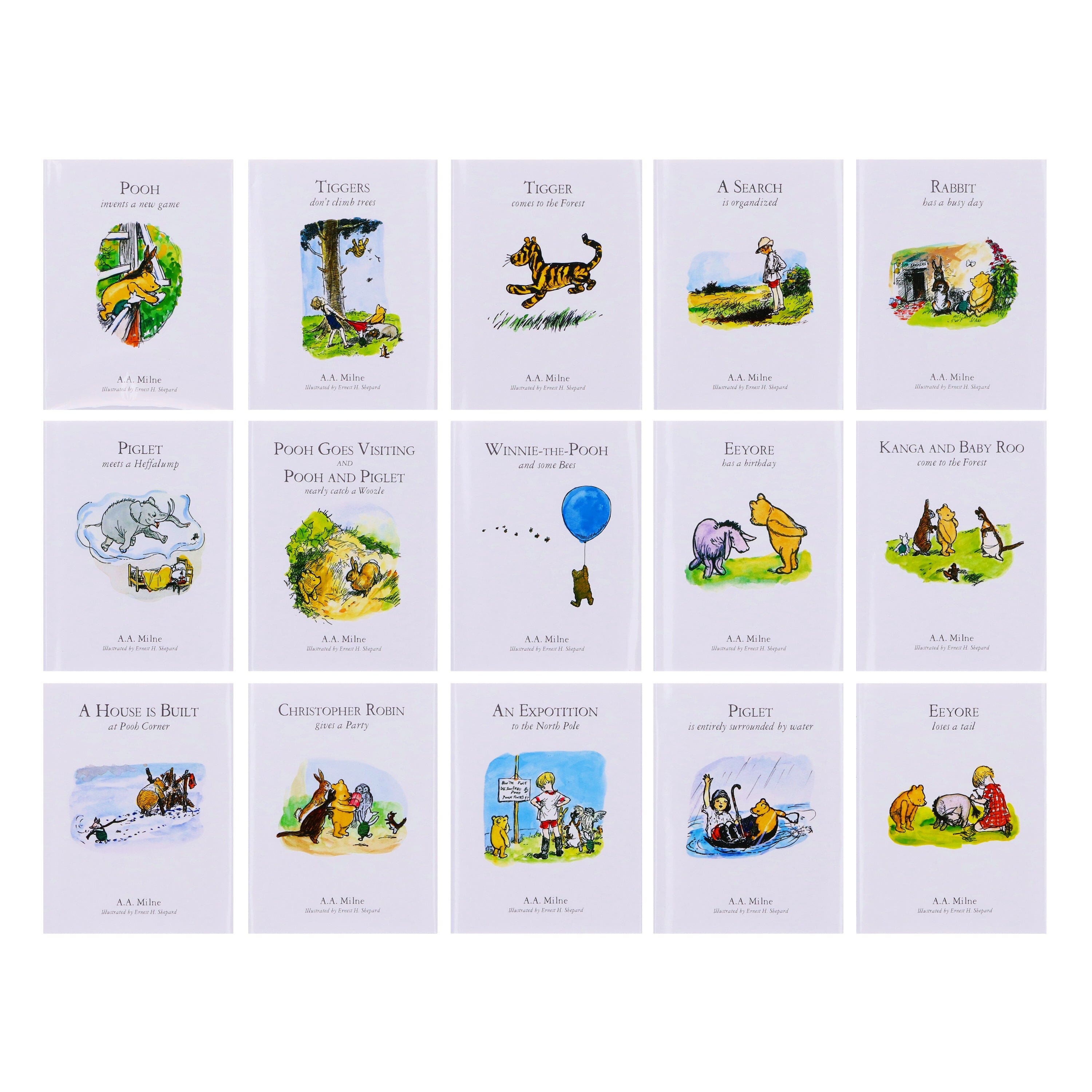 Damaged - Winnie-the-Pooh by A. A. Milne: The Complete Collection 30 Books Set - Ages 3+ - E-B00k - T 33