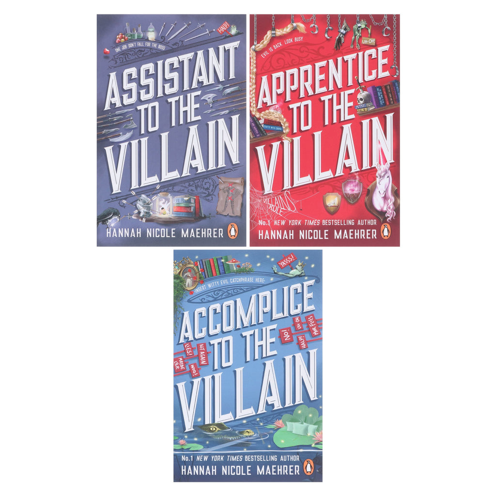 Assistant to the Villain Series By Hannah Nicole Maehrer 3 Books Collection Set - Fiction - E-B00k