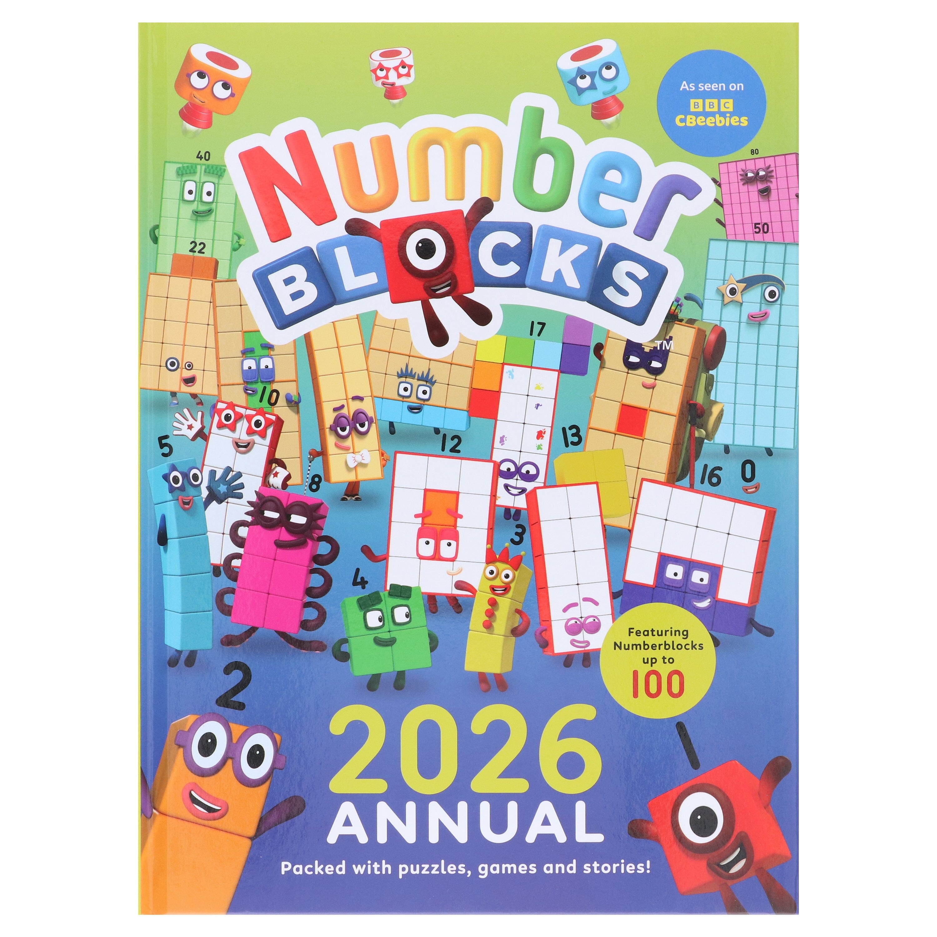 Numberblocks Annual 2026: Packed with Puzzles, Games and Stories - Ages 3-5 - E-B00k