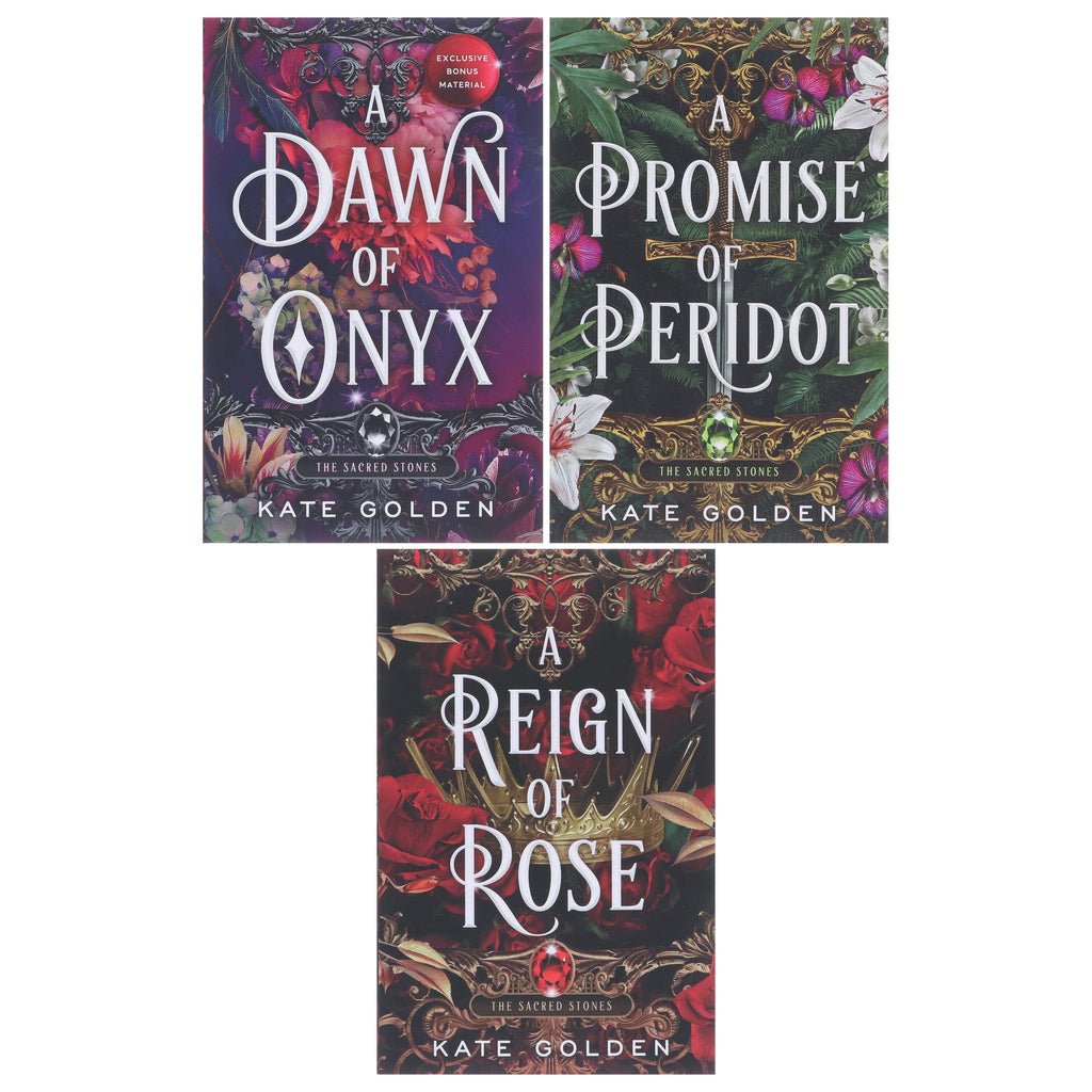 Sacred Stones Trilogy by Kate Golden 3 Books Collection Set - Fiction - E-B00k