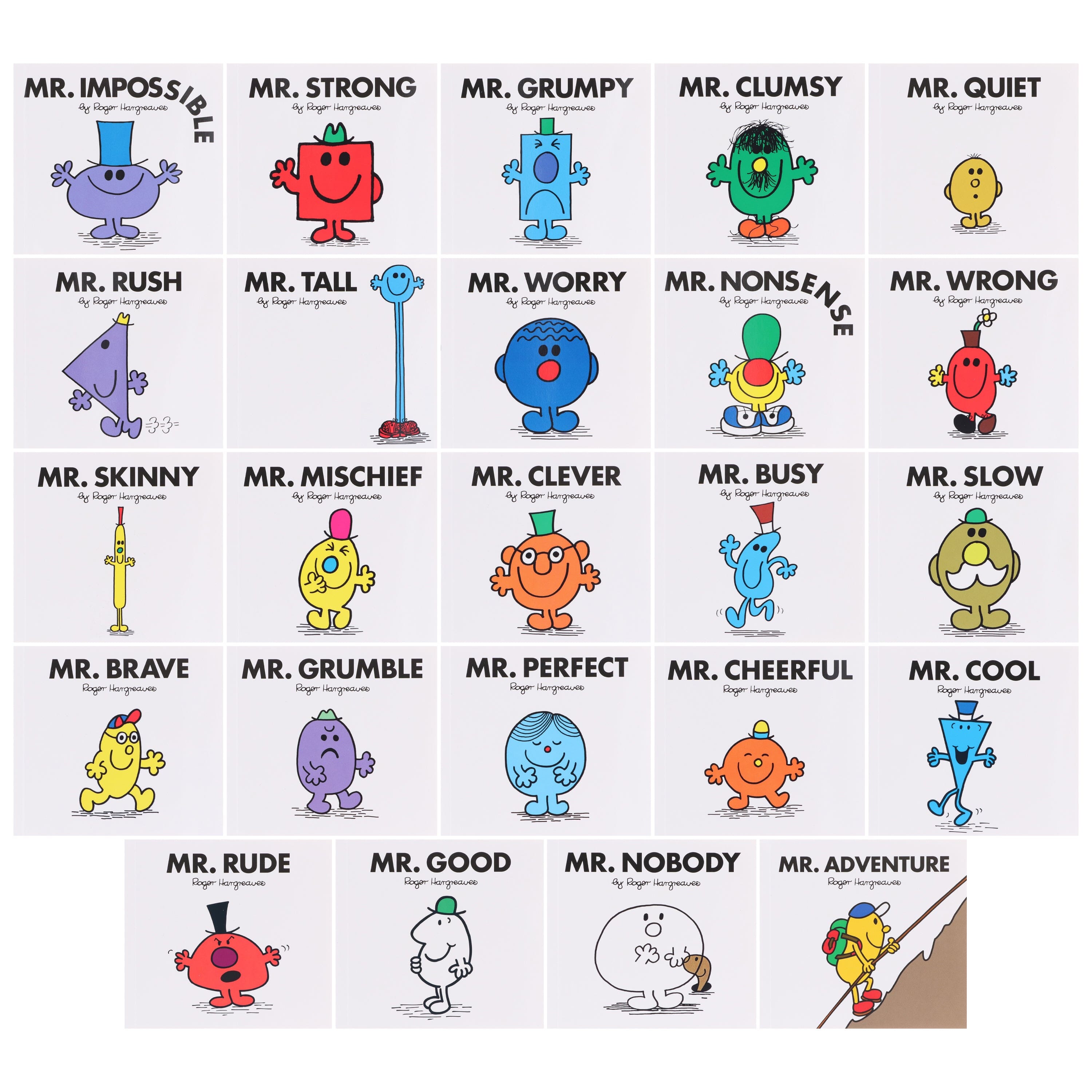 Damaged - Mr Men My Complete Collection 48 Books Set By Roger Hargreaves - Ages 5-7 - E-B00k - T 33