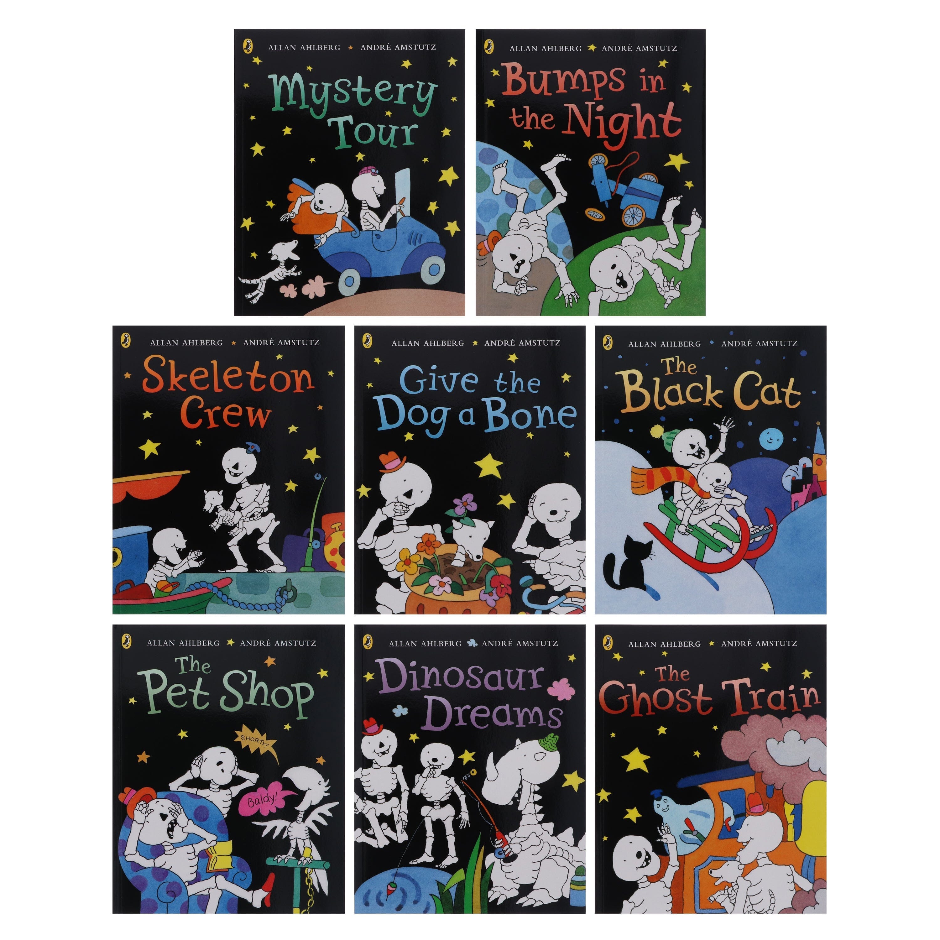 Aliens Love Underpants & FunnyBones: 14 Books Collection Set - Ages 3-7 - E-B00k