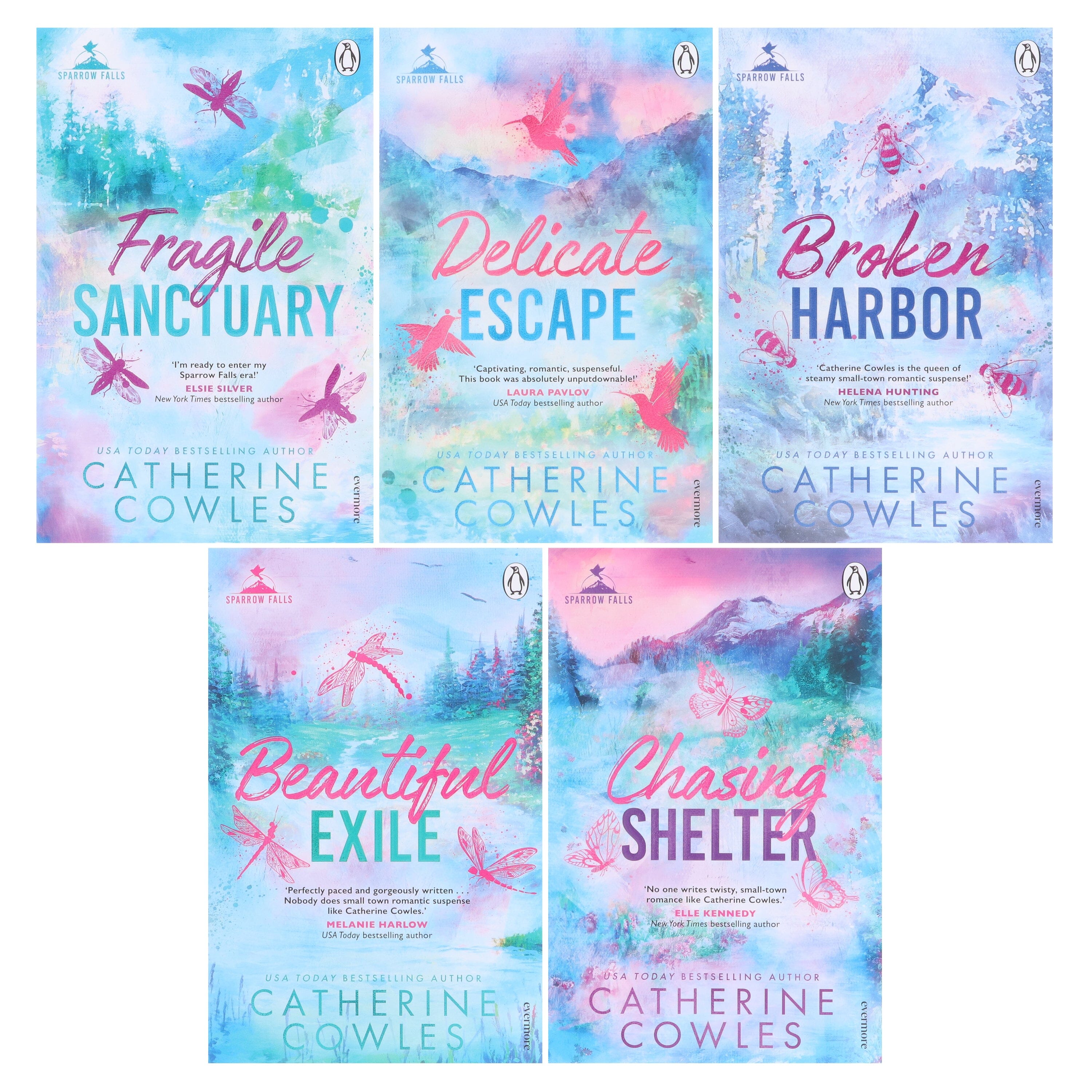 Sparrow Falls Series by Catherine Cowles 5 Books Collection Set - Fiction - E-B00k