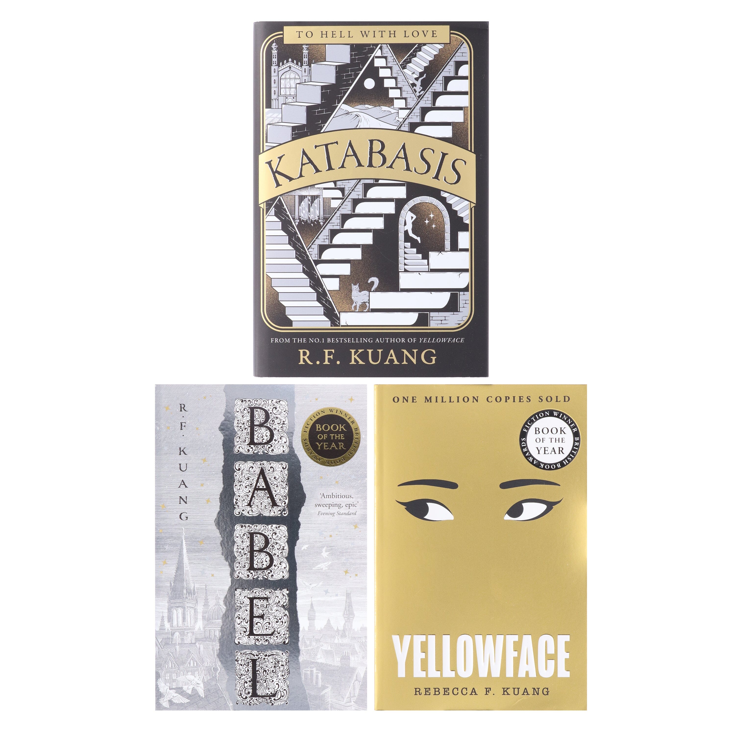 Rebecca F. Kuang (Katabasis, Babel & Yellowface) 3 Books Collection Set - Fiction - E-B00k/E-B00k