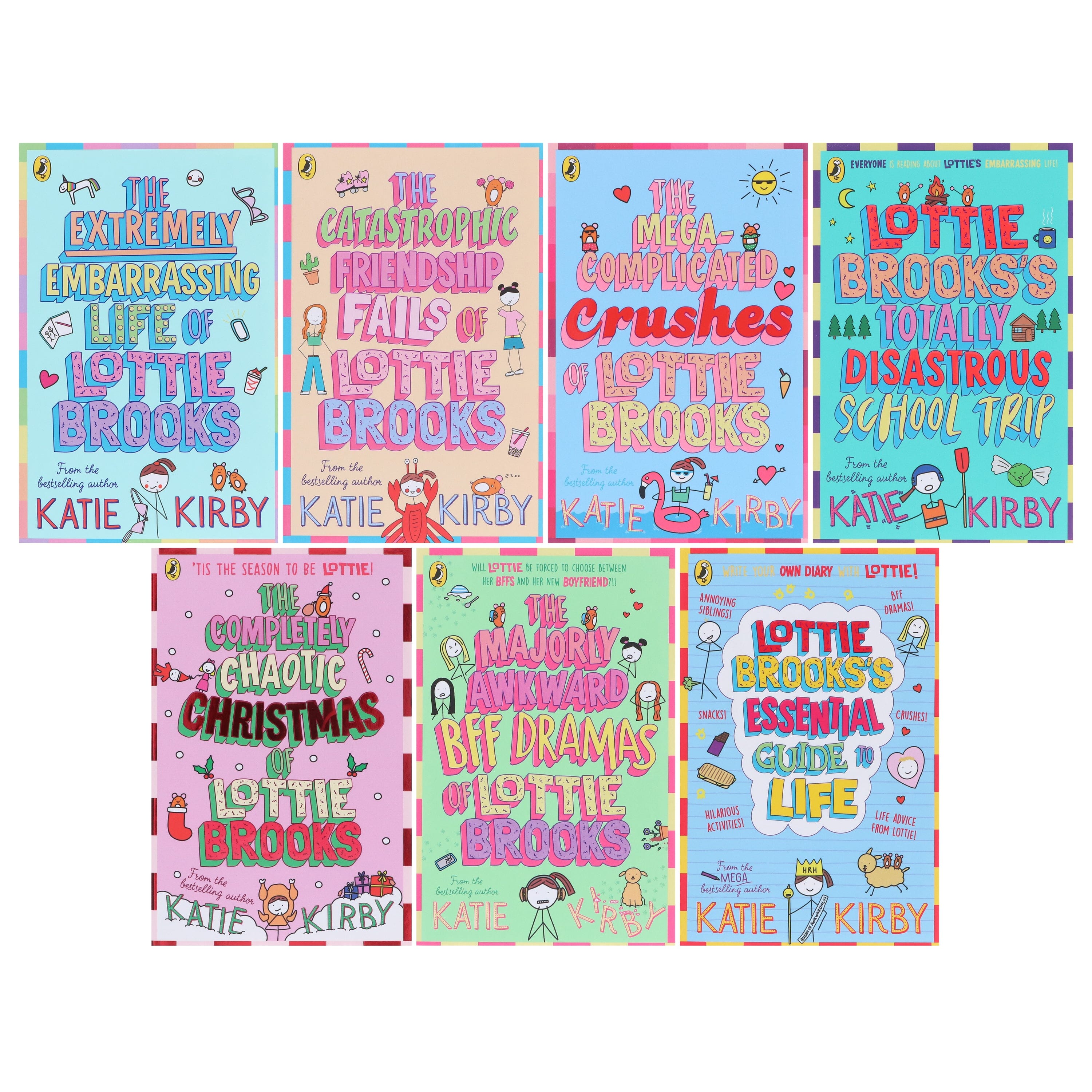 Lottie Brooks Series By Katie Kirby 7 Books Collection Set - Ages 9-12 - E-B00k