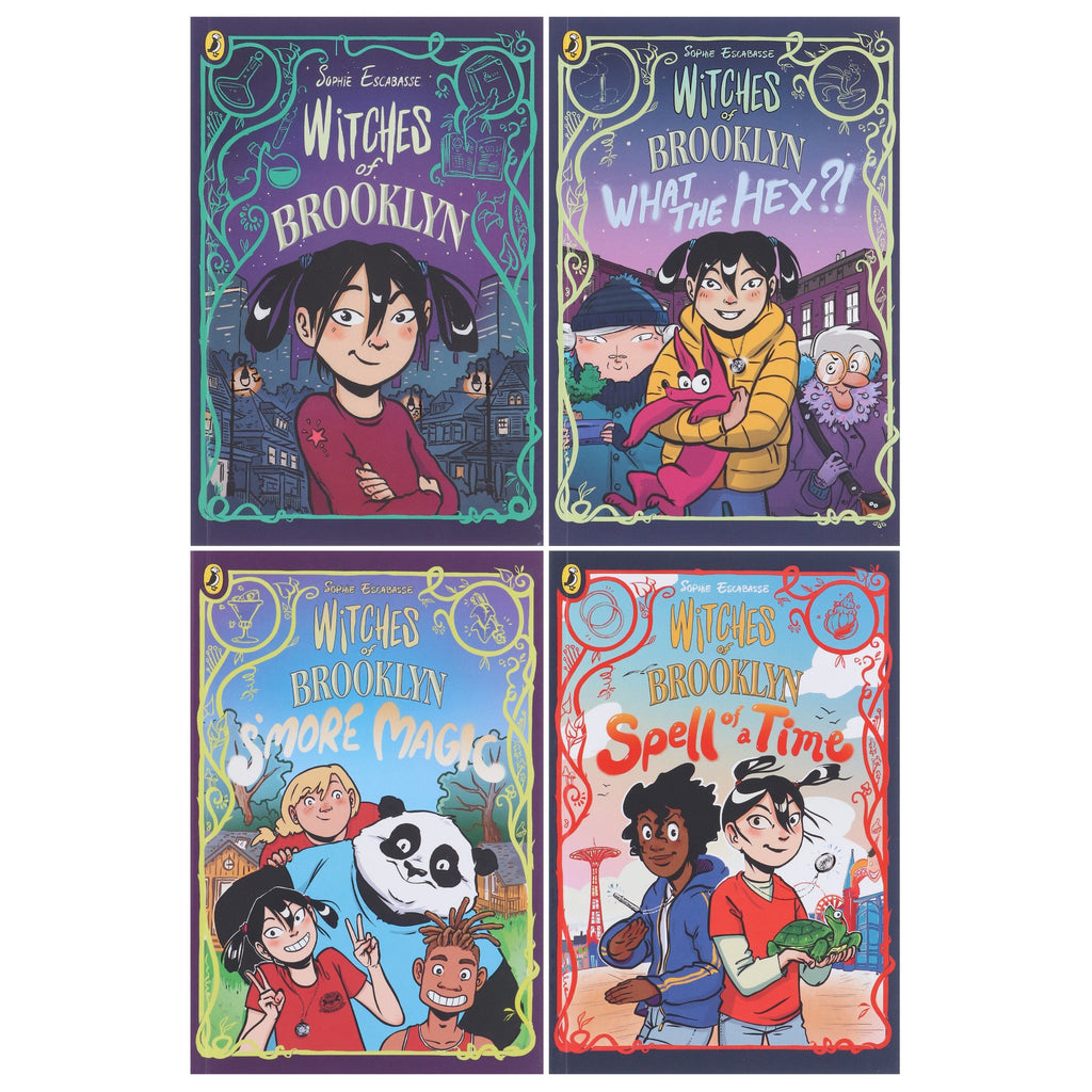 Witches of Brooklyn Graphic Novel Series by Sophie Escabasse 4 Books Collection Set - Ages 7-14 - E-B00k