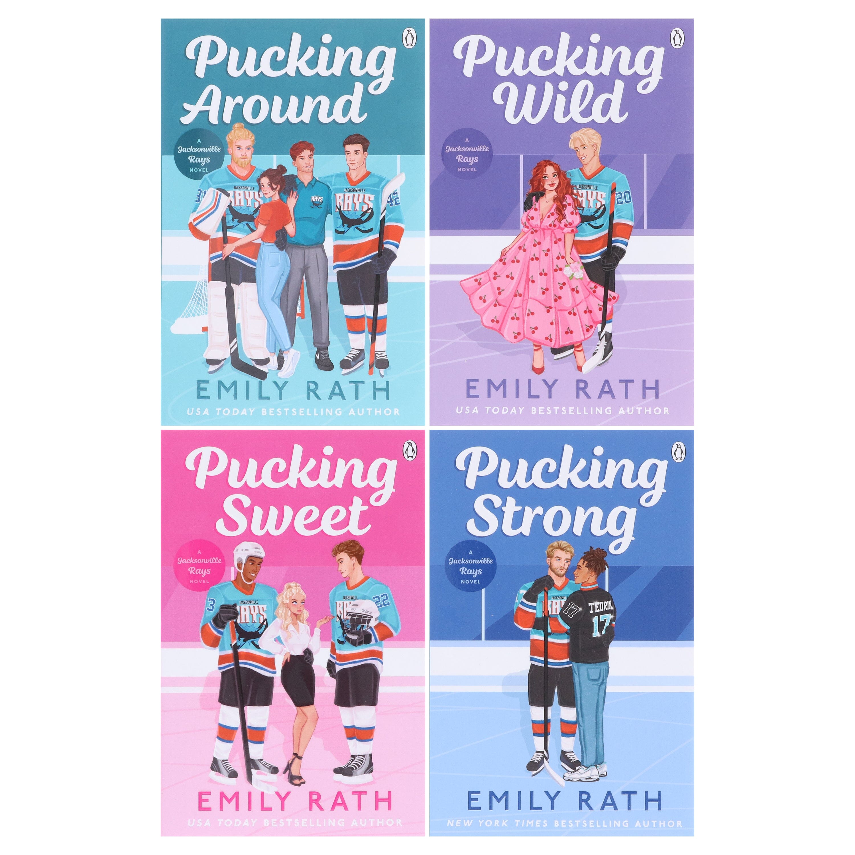 Jacksonville Rays Series By Emily Rath 4 Books Collection Set - Fiction - E-B00k