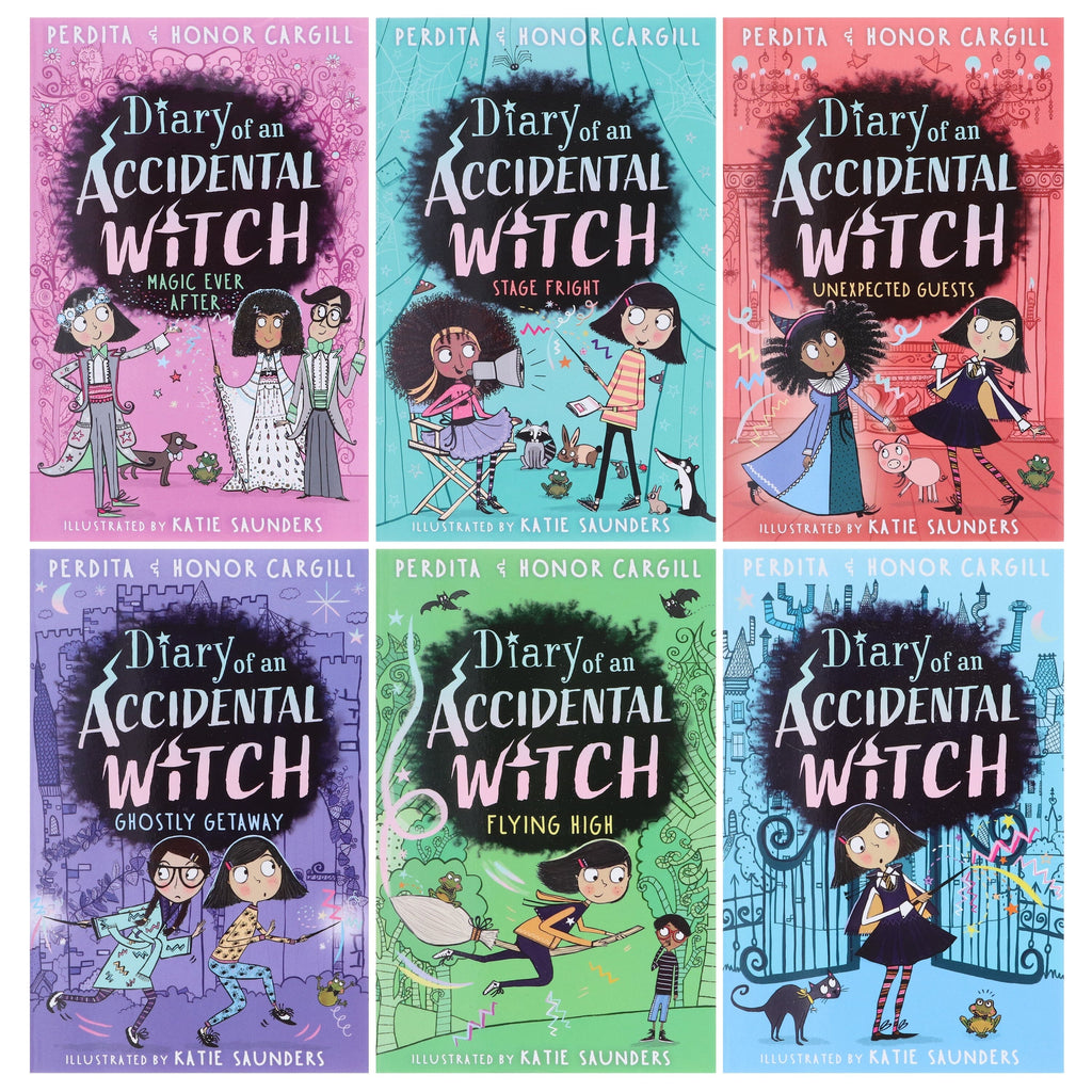 Children's Halloween Books: Diary of an Accidental Witch & Maggie Sparks: 11 Books Collection Set - Ages 5-10 - E-B00k
