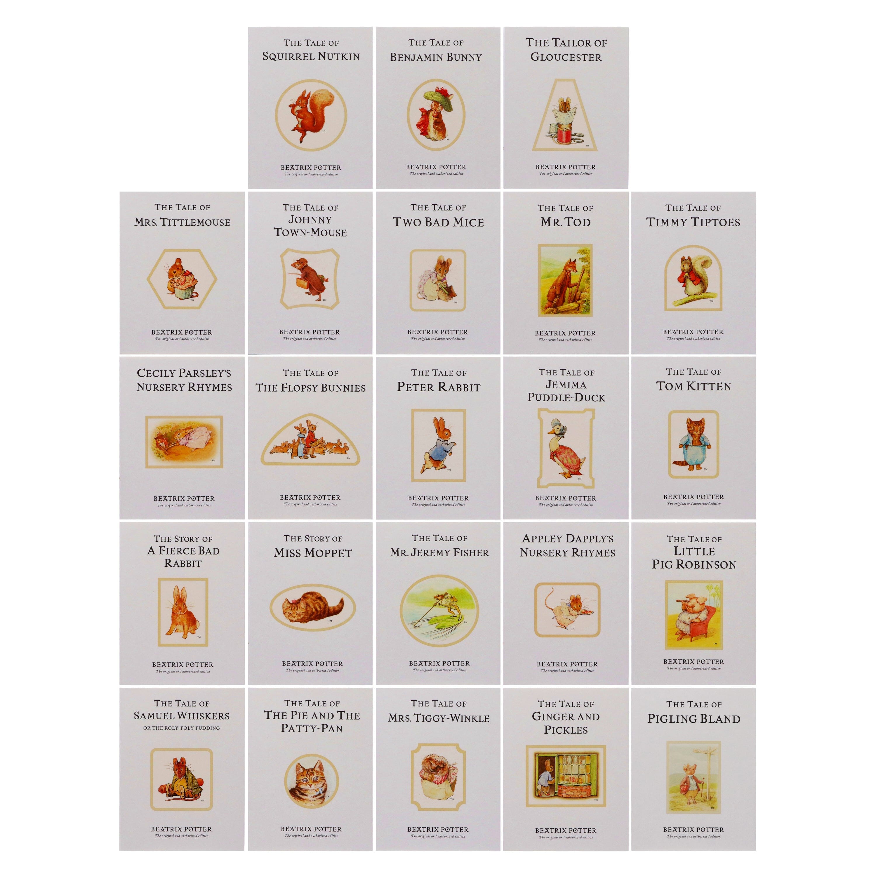 Damaged - The World of Peter Rabbit Complete Collection by Beatrix Potter: 23 Books Set - Ages 3-6 - E-B00k - T 41