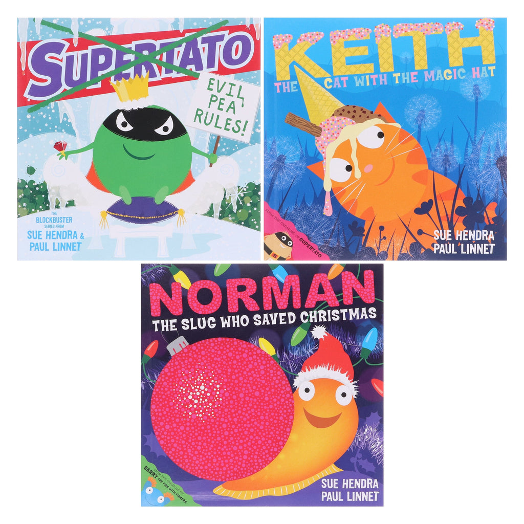 Sue Hendra & Paul Linnet Collection 3 Picture Books Set - Ages 3-6 - E-B00k