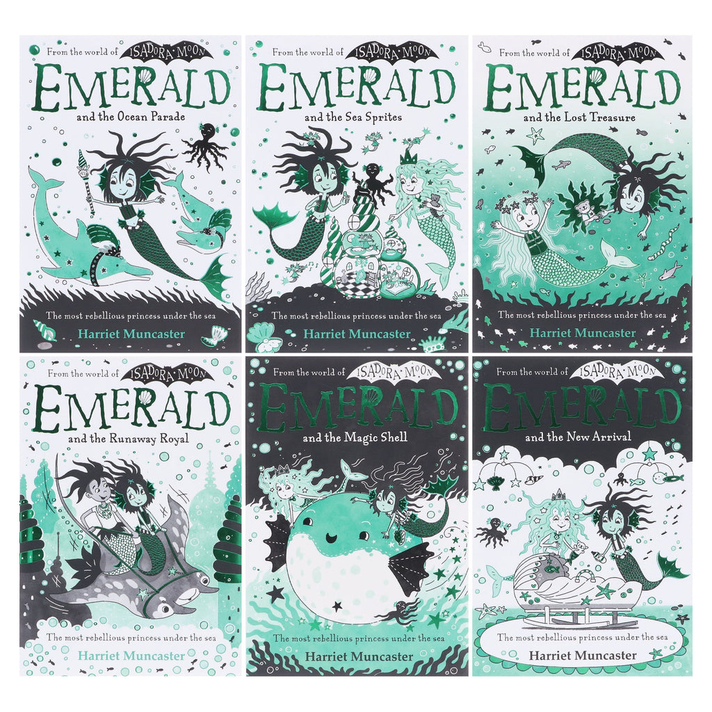 Emerald Series Book 1-6 (World of Isadora Moon) By Harriet Muncaster: 6 Books Collection Set - Ages 5-7 - E-B00k
