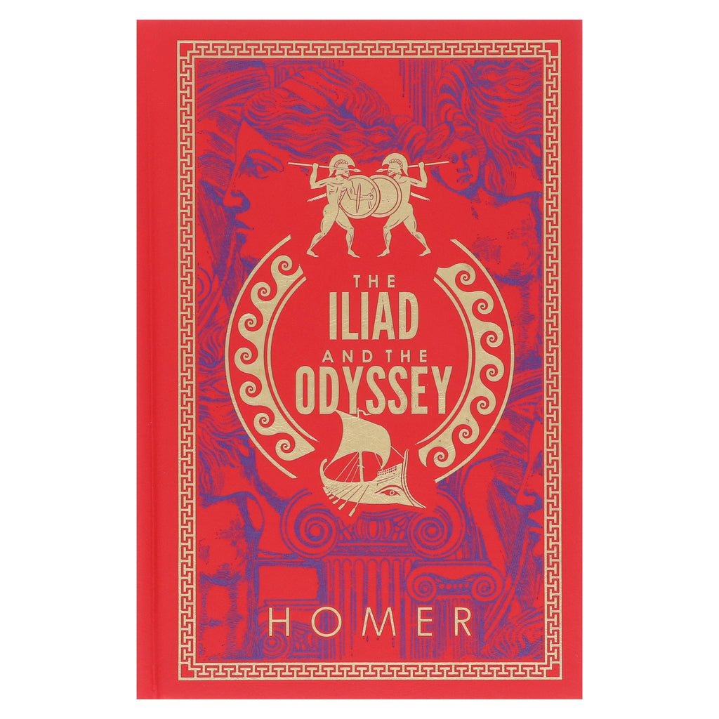 The Iliad and The Odyssey (Leather-bound) by Homer - Fiction - E-B00k