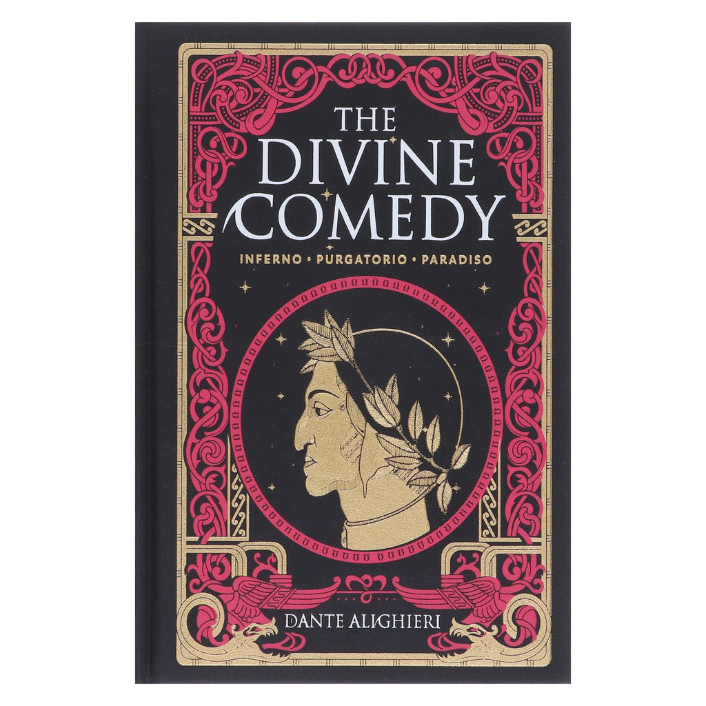 The Divine Comedy - Inferno, Purgatorio, Paradiso by Dante Alighieri - Fiction -  (Leather-Bound)