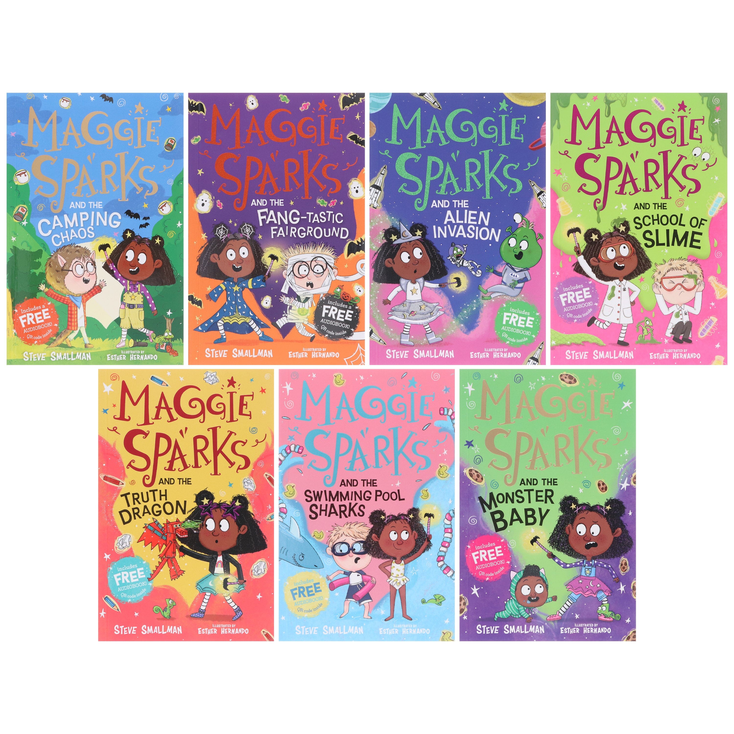 Stitch Head & Maggie Sparks: 13 Books Collection Set - Ages 5-14 - E-B00k