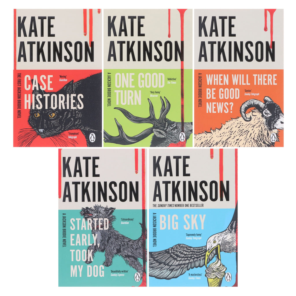Jackson Brodie Series by Kate Atkinson 5 Books Collection Set - Fiction - E-B00k