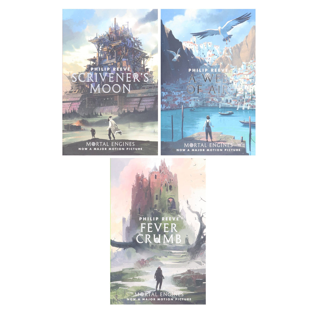 Fever Crumb Trilogy (Mortal Engines Prequel) By Philip Reeve: 3 Books Collection Set -  Ages 10-17 - E-B00k