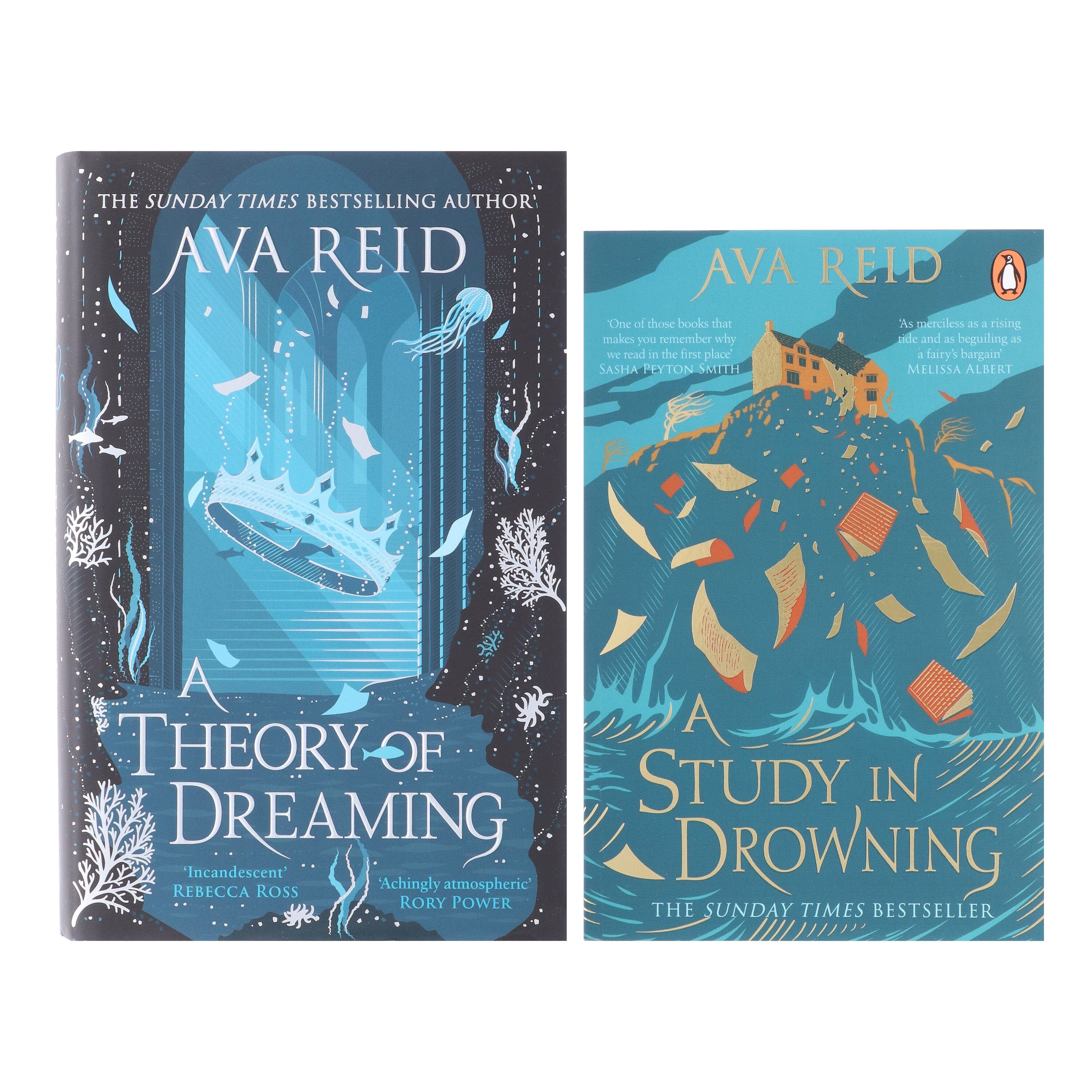 A Study in Drowning Series by Ava Reid 2 Books Collection Set - Fiction - E-B00k/E-B00k