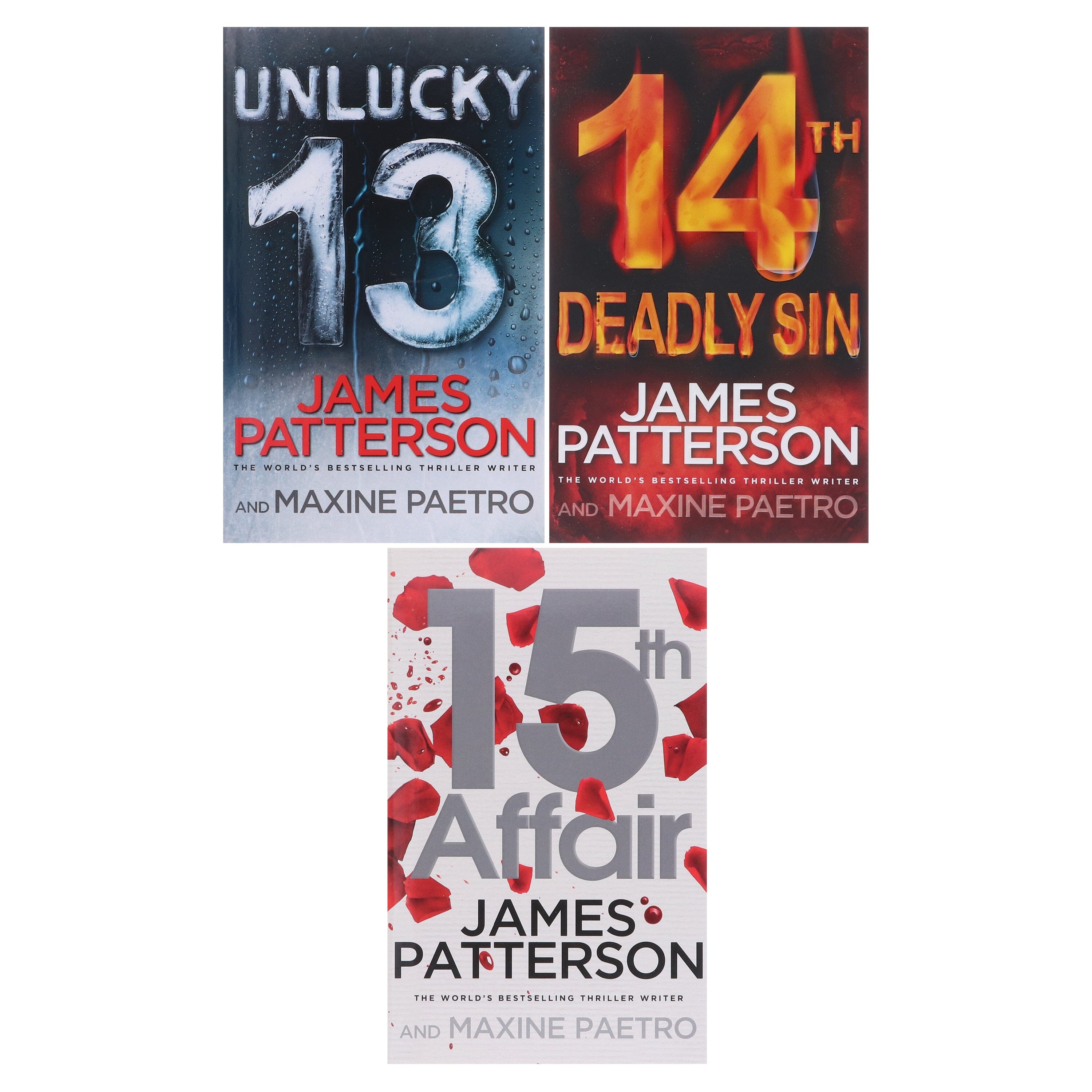 Women's Murder Club (Book 13-15) by James Patterson 3 Books Collection Set  - Fiction - E-B00k