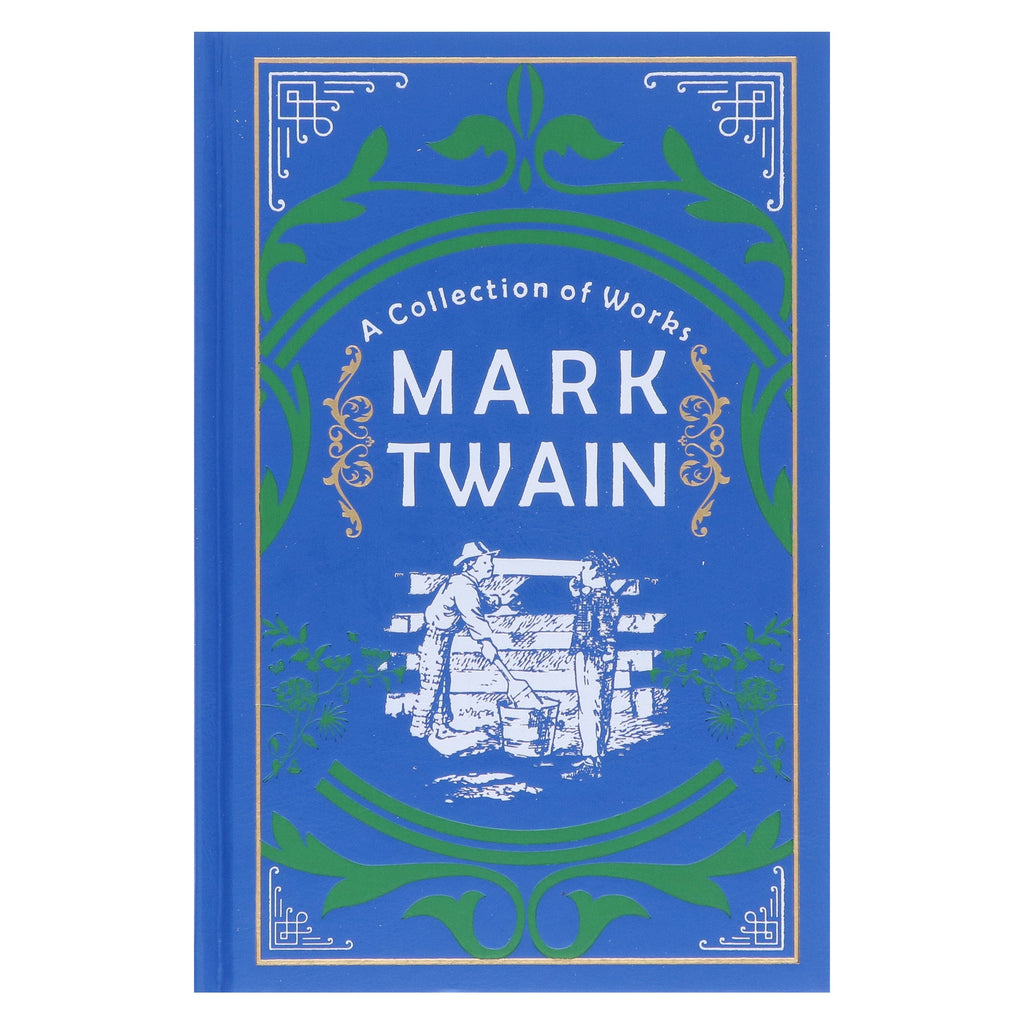 Mark Twain: A Collection of Works - Fiction - E-B00k (Leather-bound)