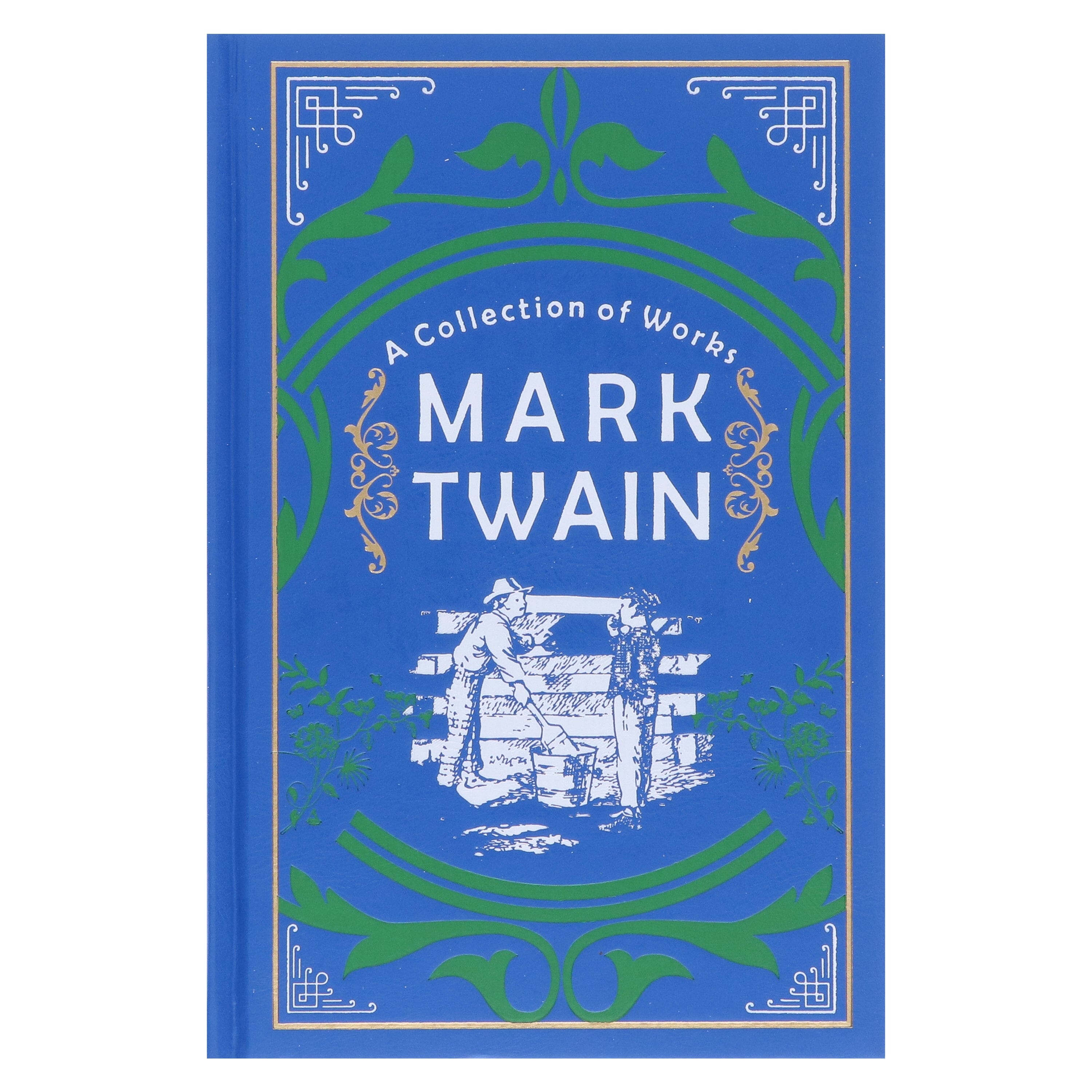 Mark Twain: A Collection of Works - Fiction - E-B00k (Leather-bound)