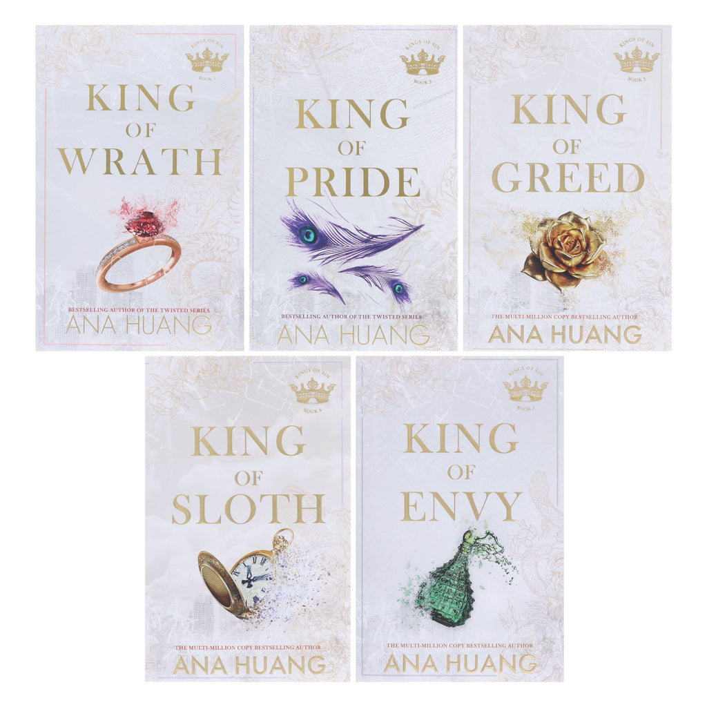 Damaged - Kings of Sin Series By Ana Huang 5 Books Collection Set - Fiction - E-B00k - T 33